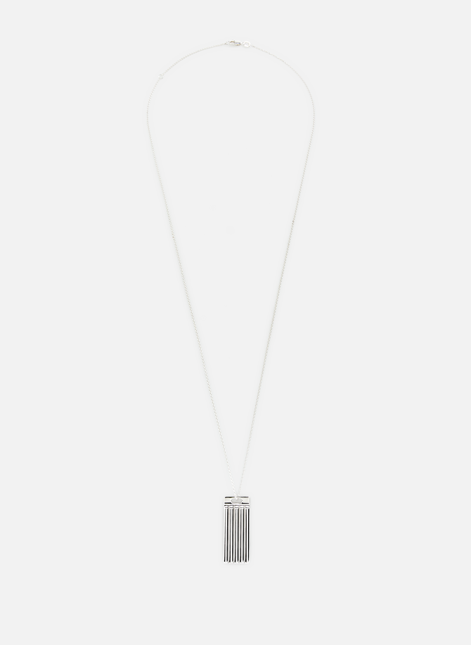 LE GRAMME Halskette aus poliertem Silber, 8 g