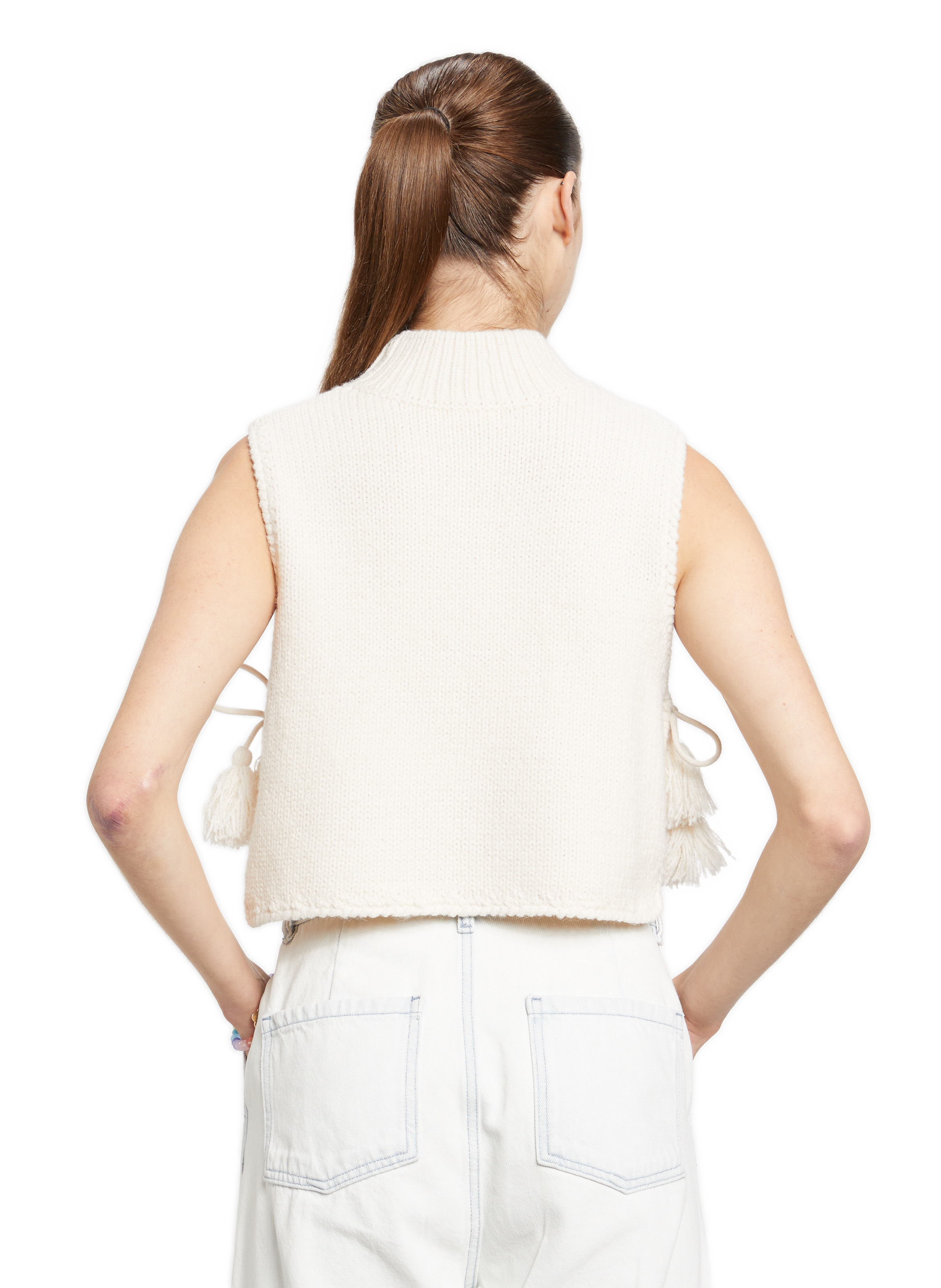 Plastron Soan LOUISE MISHA Blanc