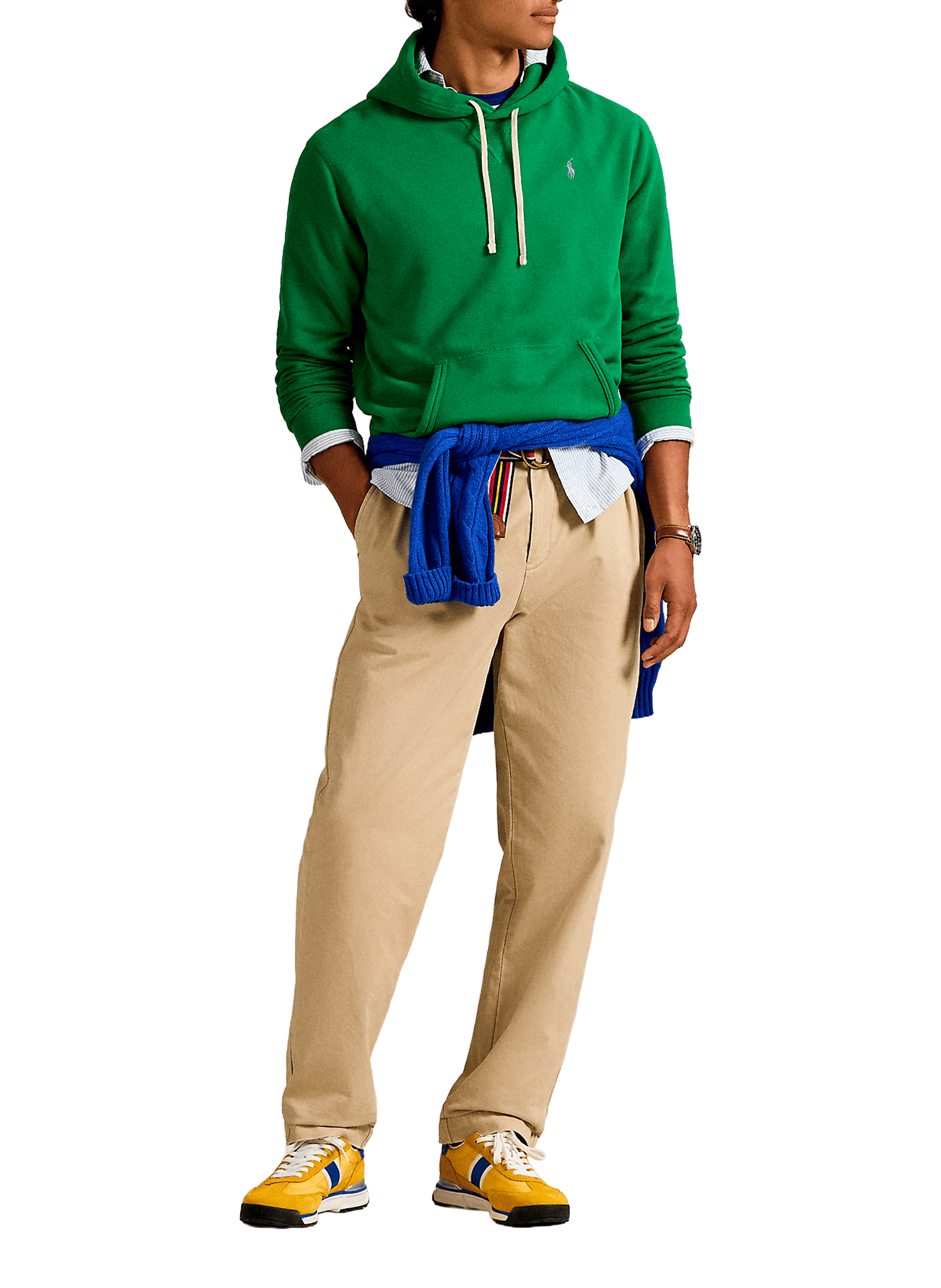 Cotton hoodie POLO RALPH LAUREN Green