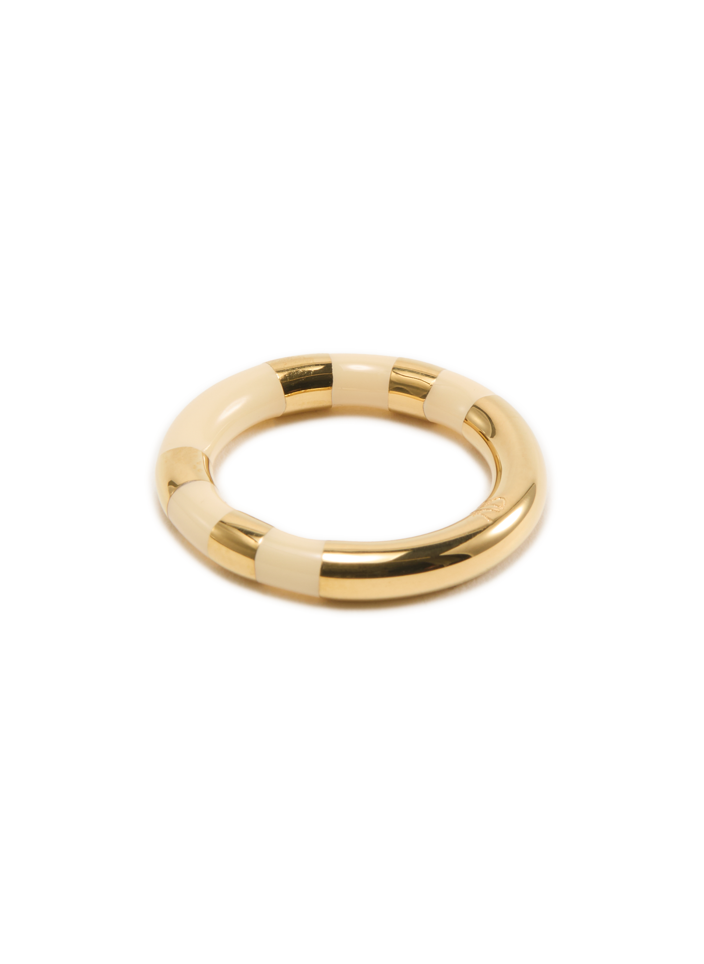 Bague Positano AURELIE BIDERMANN Beige