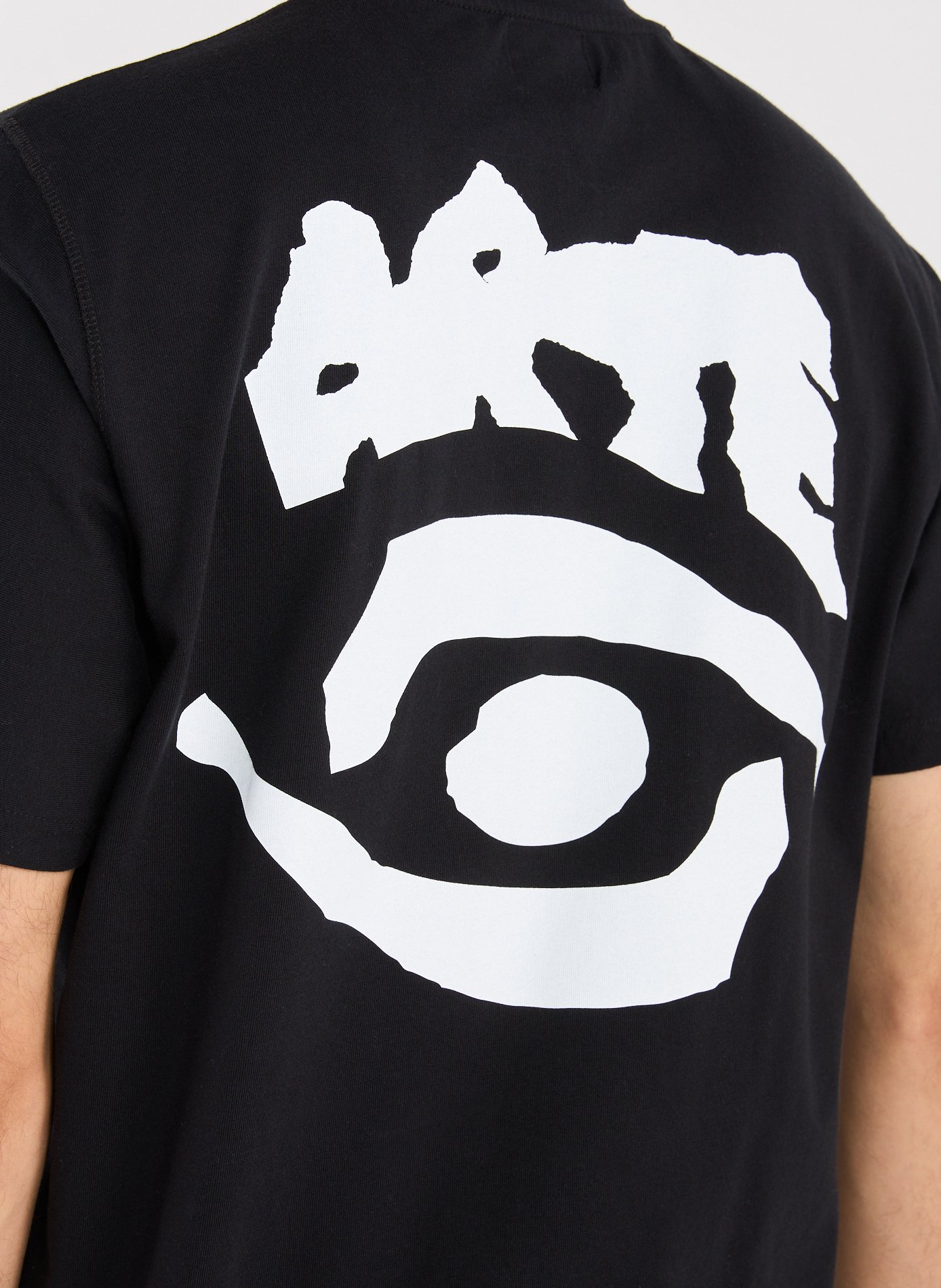 Biker-style cotton t-shirt ARTE ANTWERP Black