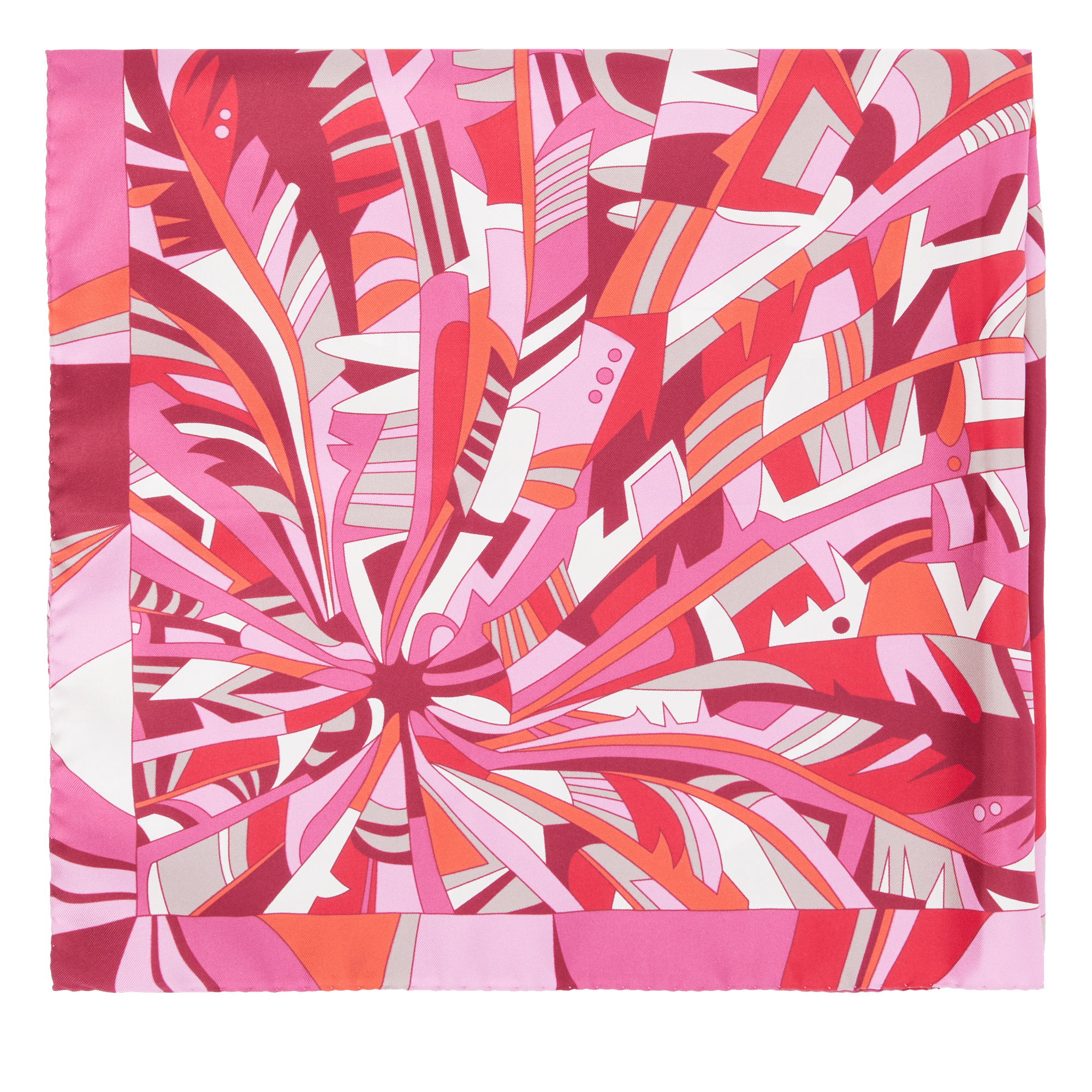 Carré de soie - arabesque pattern LANCEL Multicolore