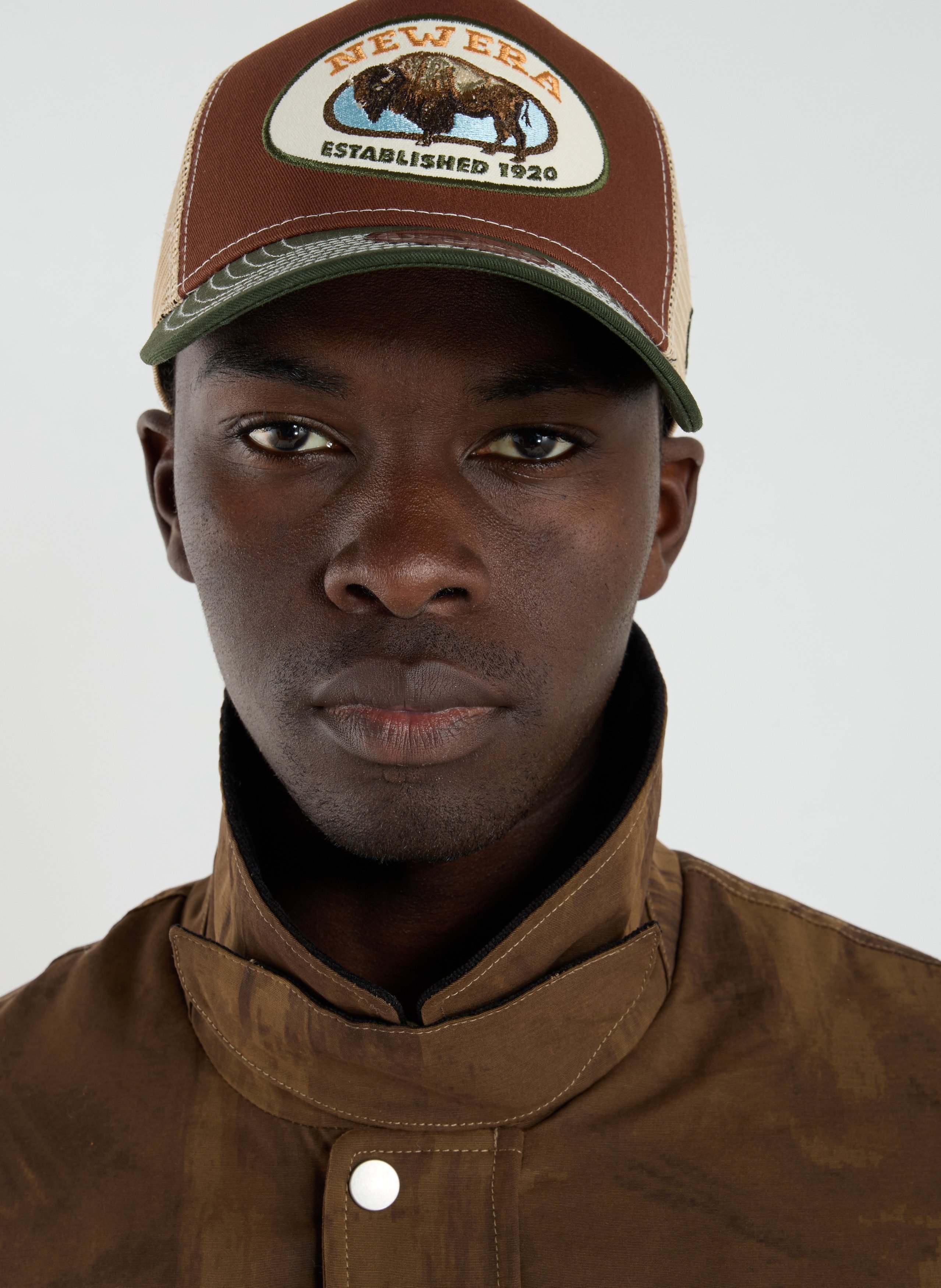 Casquette brodée en coton  NEW ERA Multicolore