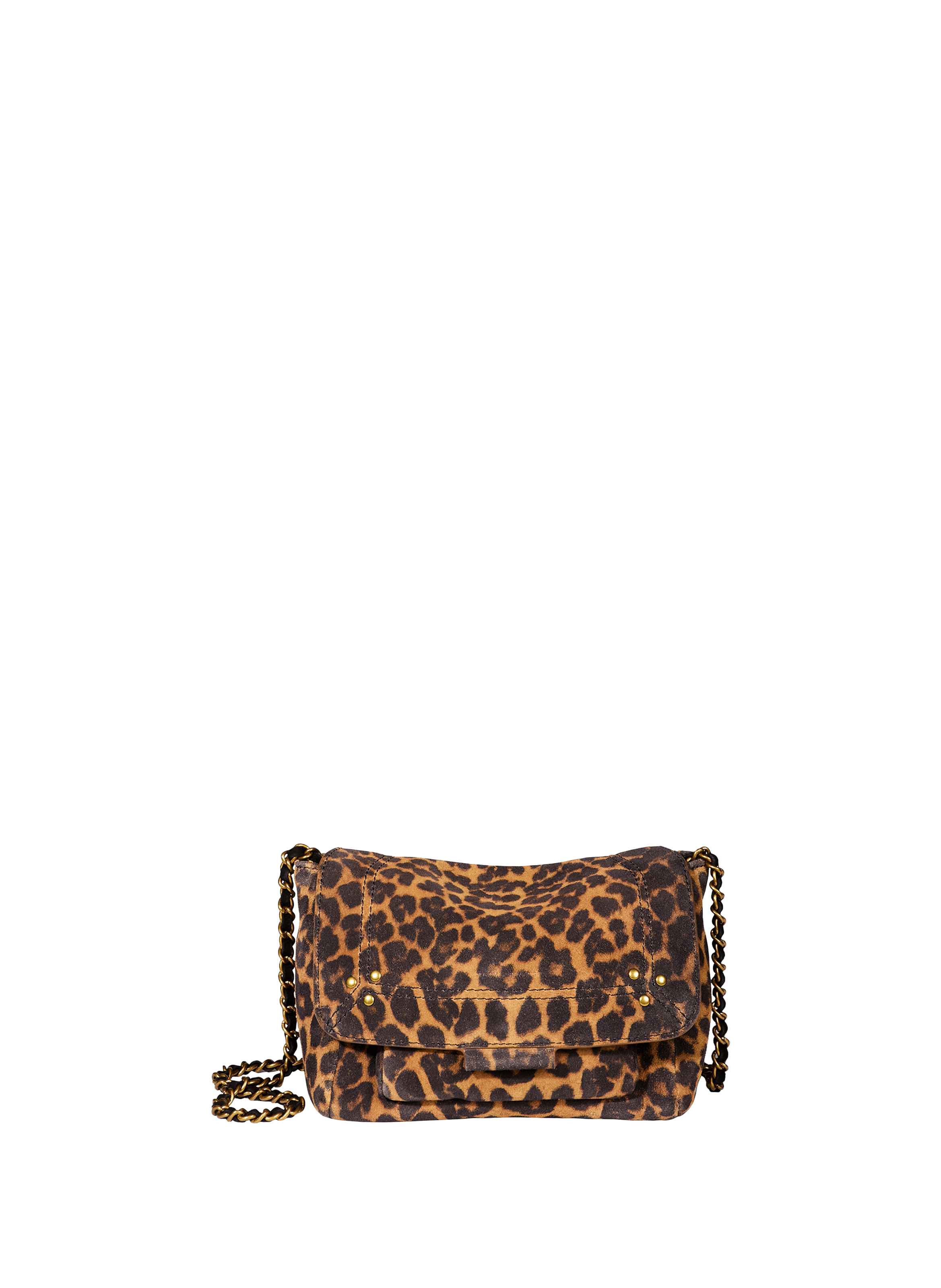 JÉRÔME DREYFUSS Sac à bandoulière Lulu S en croûte de cuir Multicolore