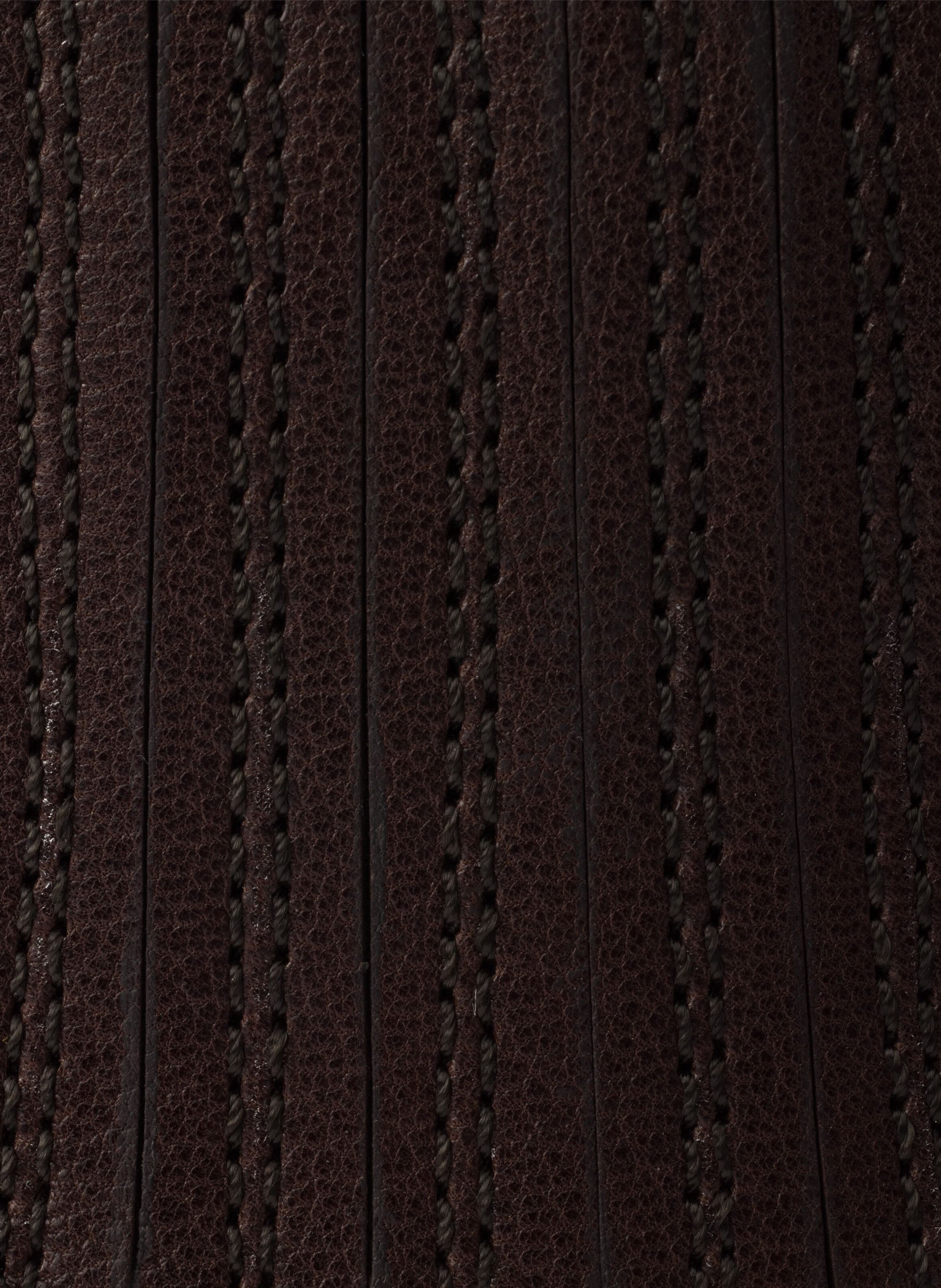 Bottines chelsea en cuir PRADA Marron