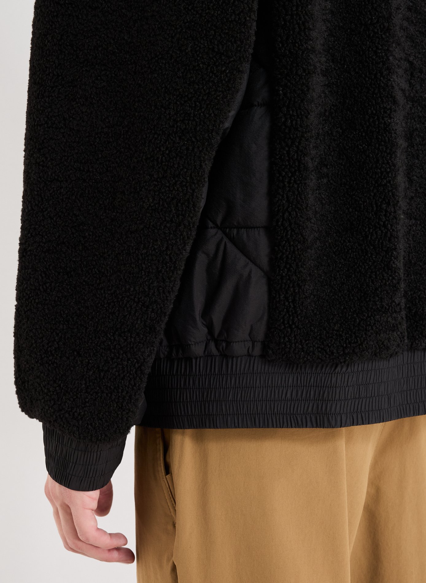 Oversized Hooded Parka KRAKATAU Black