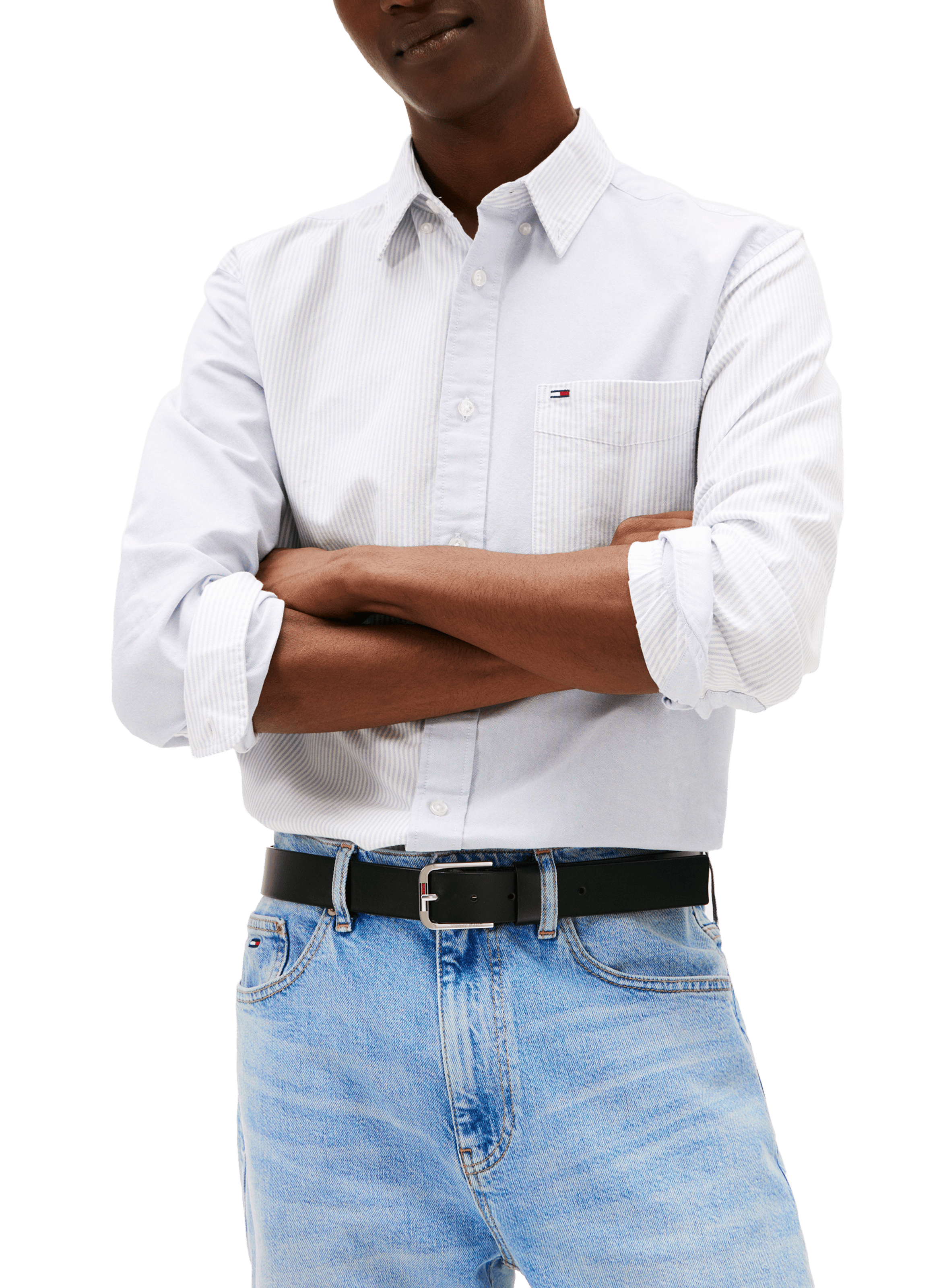 Linen shirt TOMMY HILFIGER White