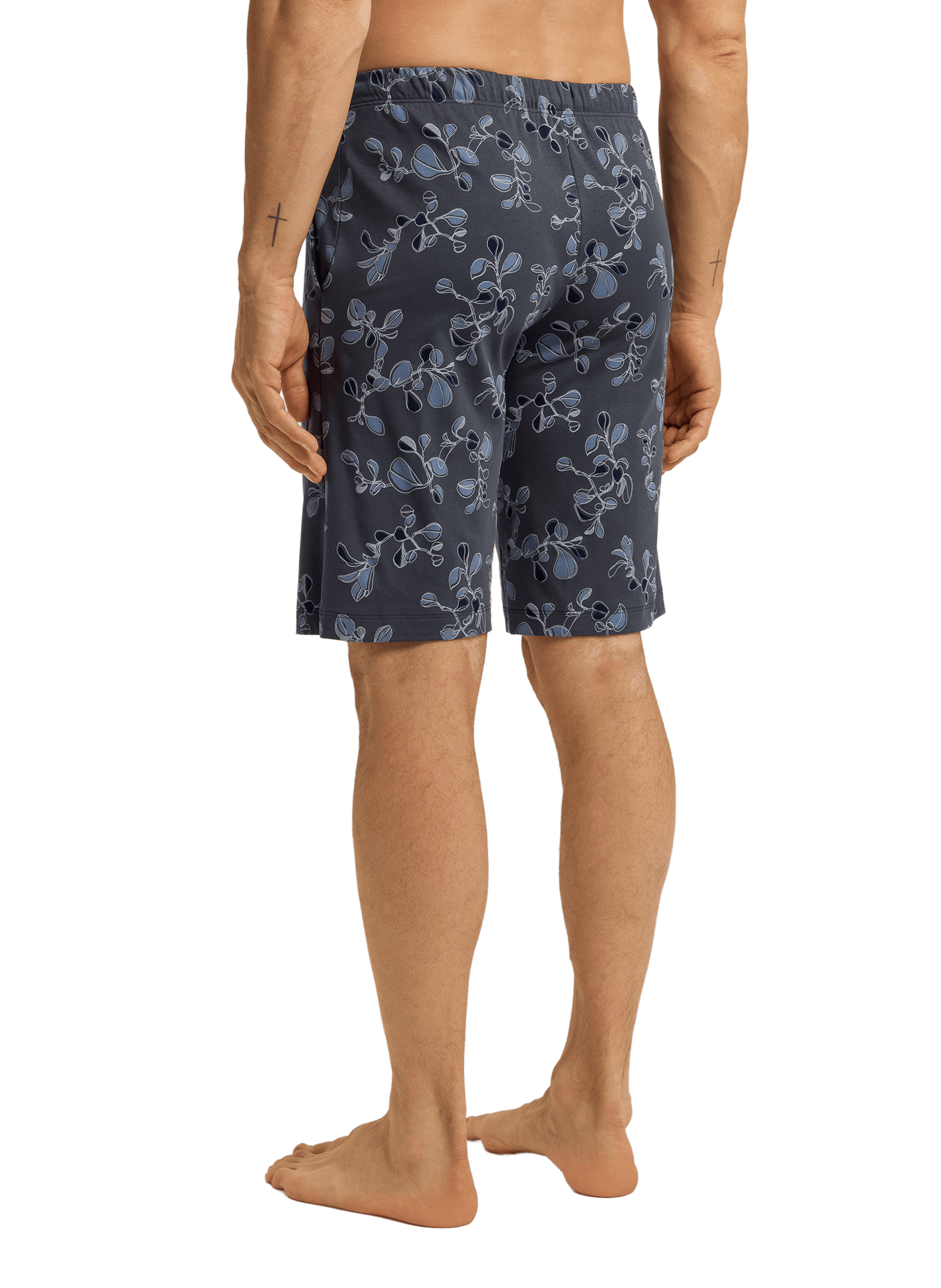 Patterned sleep shorts HANRO Grey