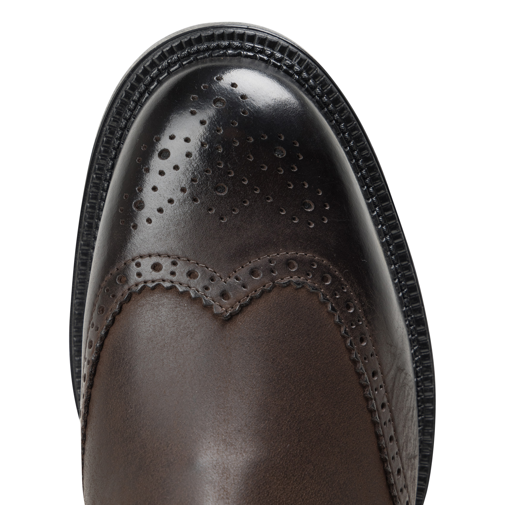 Bottines en cuir IKKS Marron