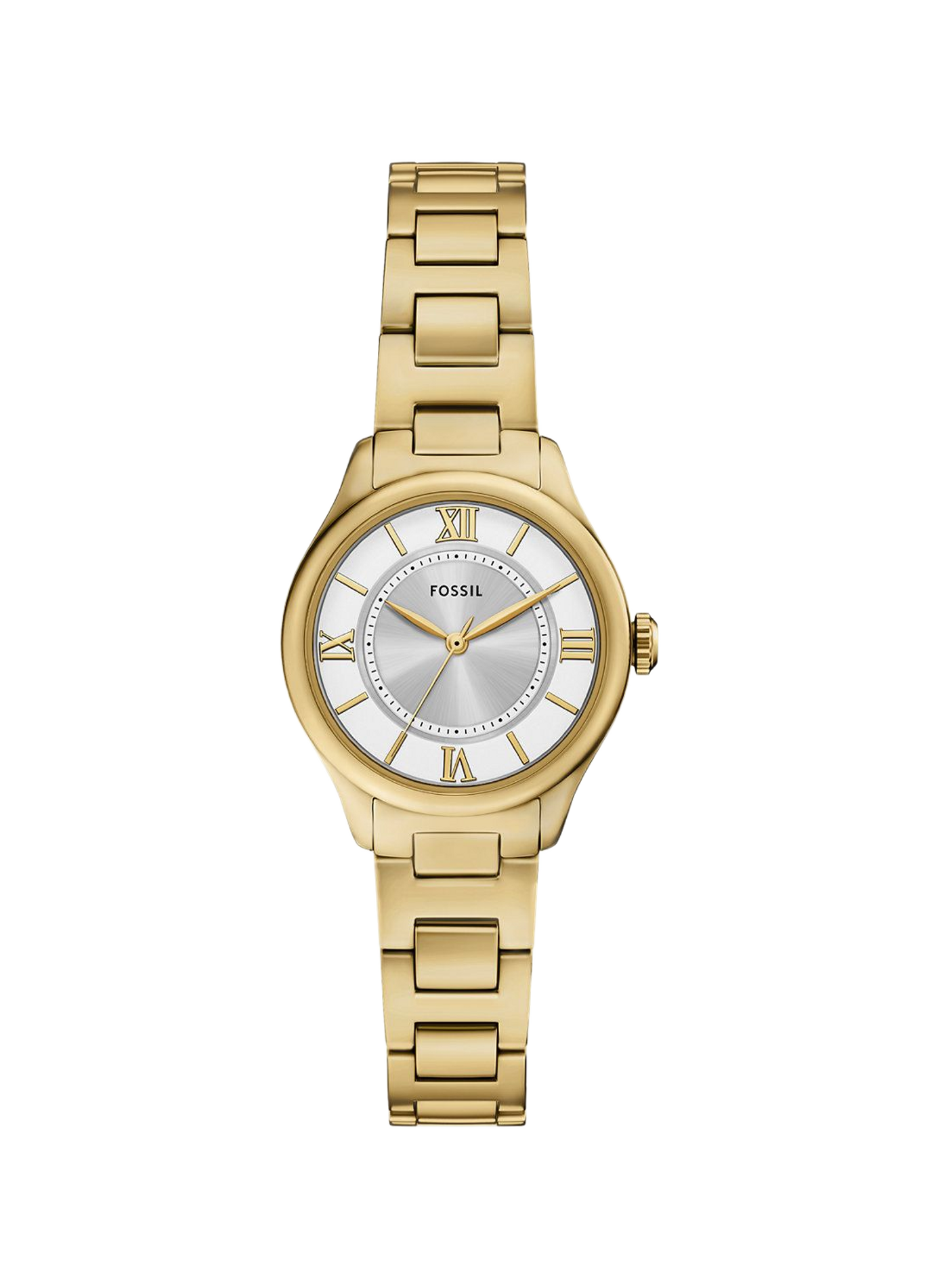 Montre quartz en acier inoxydable FOSSIL Argent