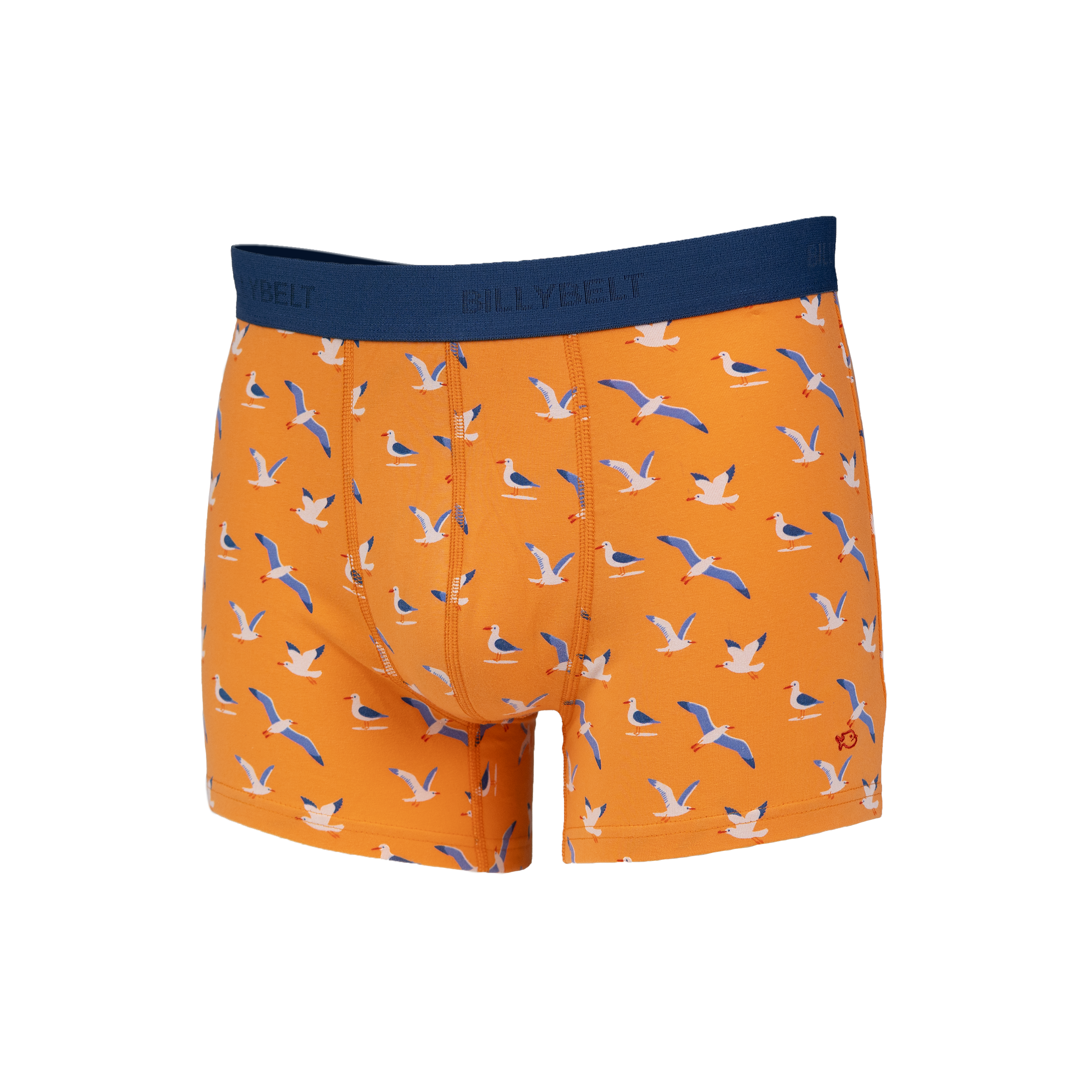 Boxer en coton biologique BILLYBELT Orange