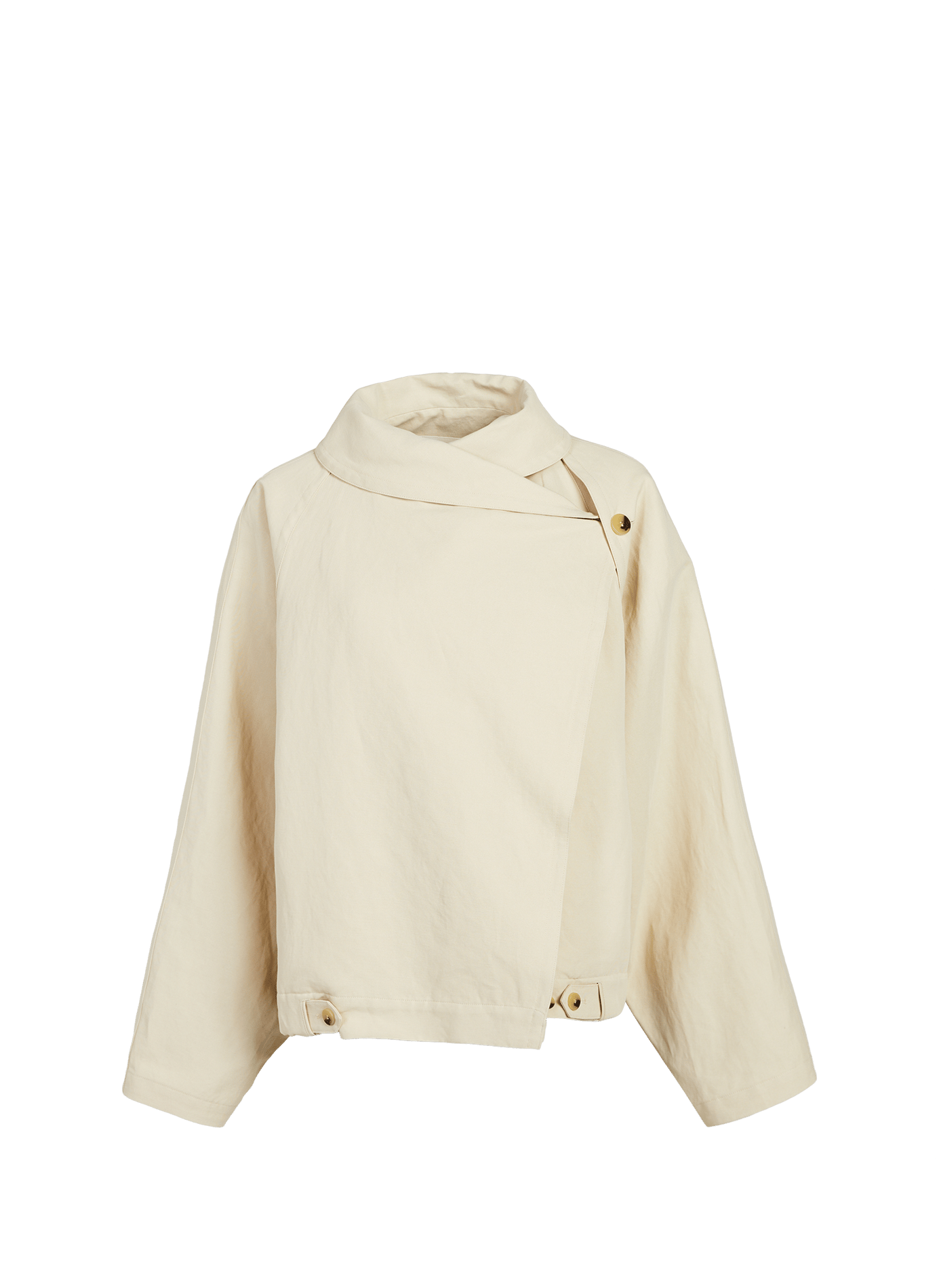 Lightweight jacket in cotton and linen LE 17 SEPTEMBRE Beige