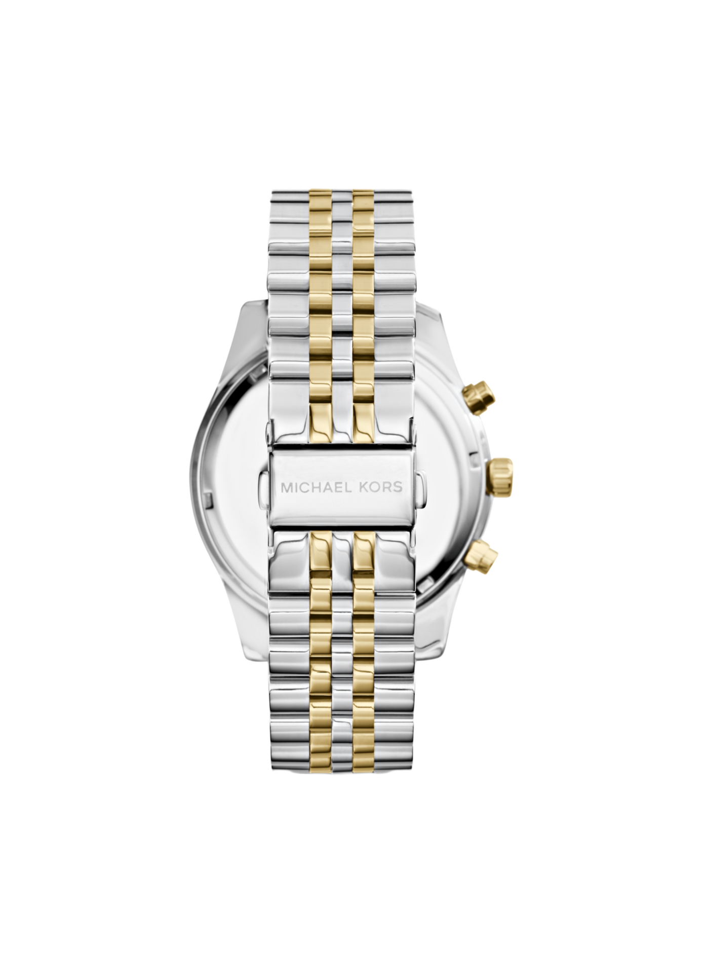 Montre quartz Lexington en acier inoxydable MICHAEL KORS MONTRES Argent