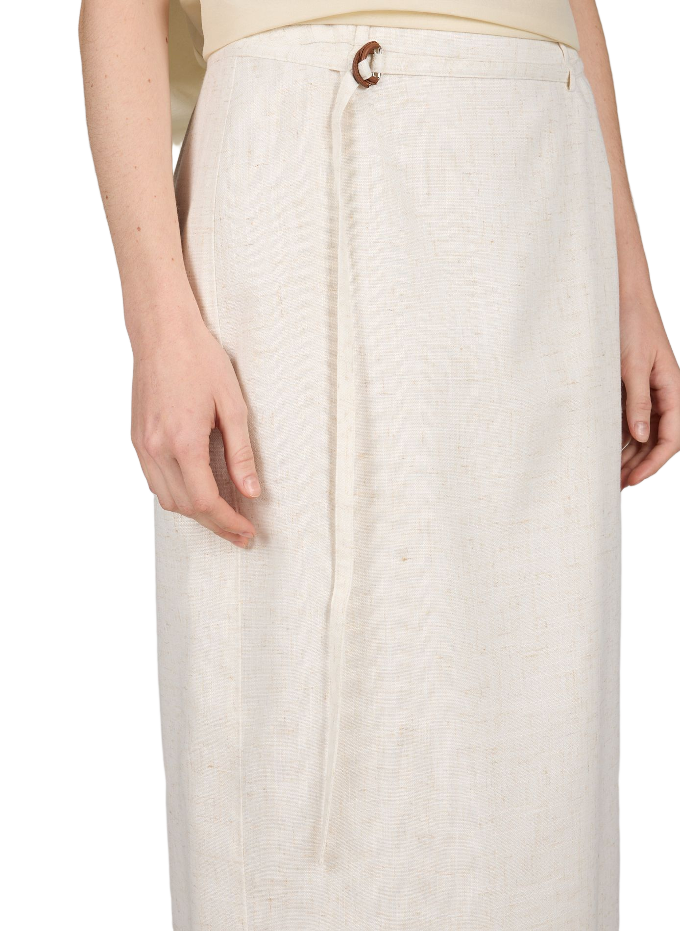 Gonna a matita midi LE 17 SEPTEMBRE Beige