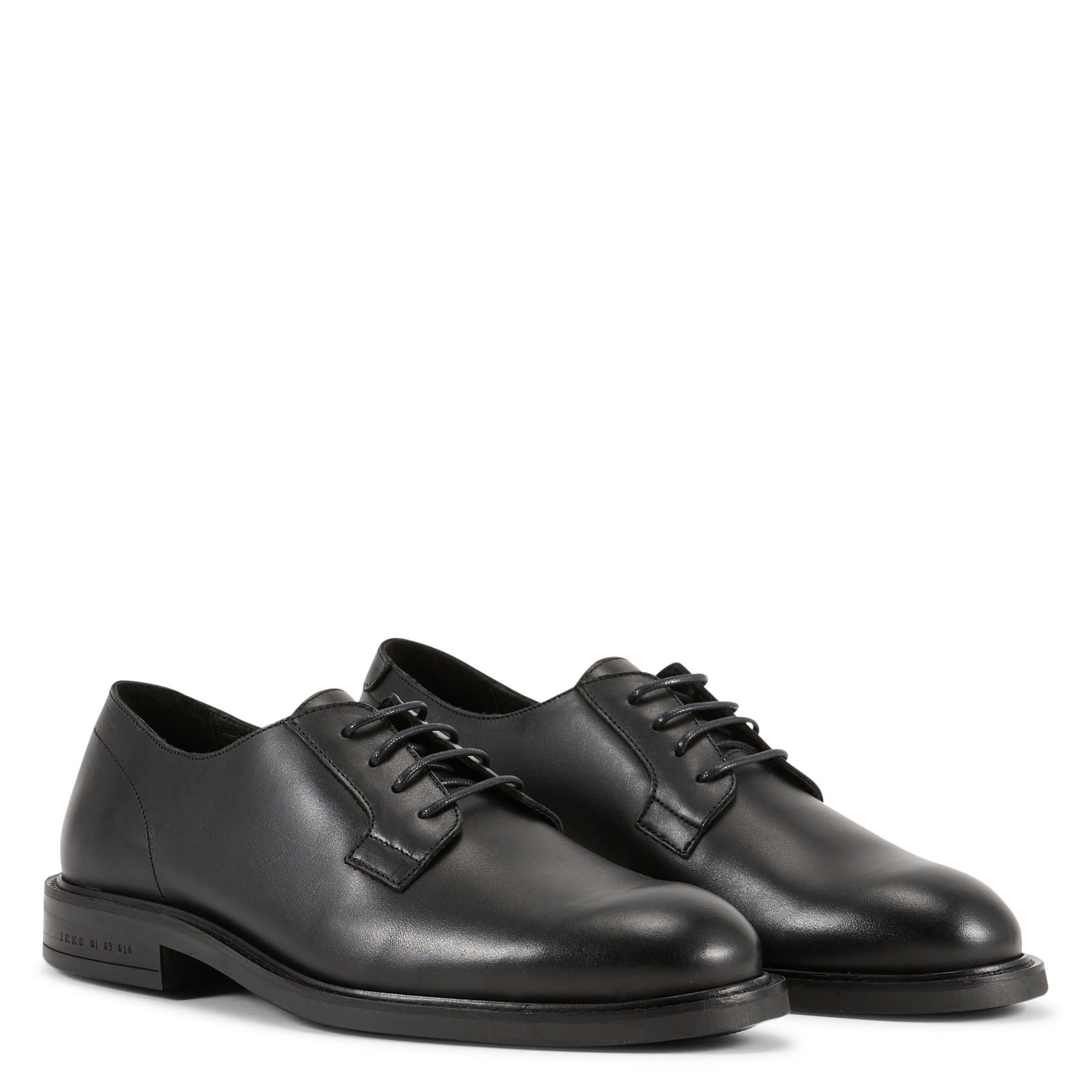 Souliers en cuir IKKS Noir