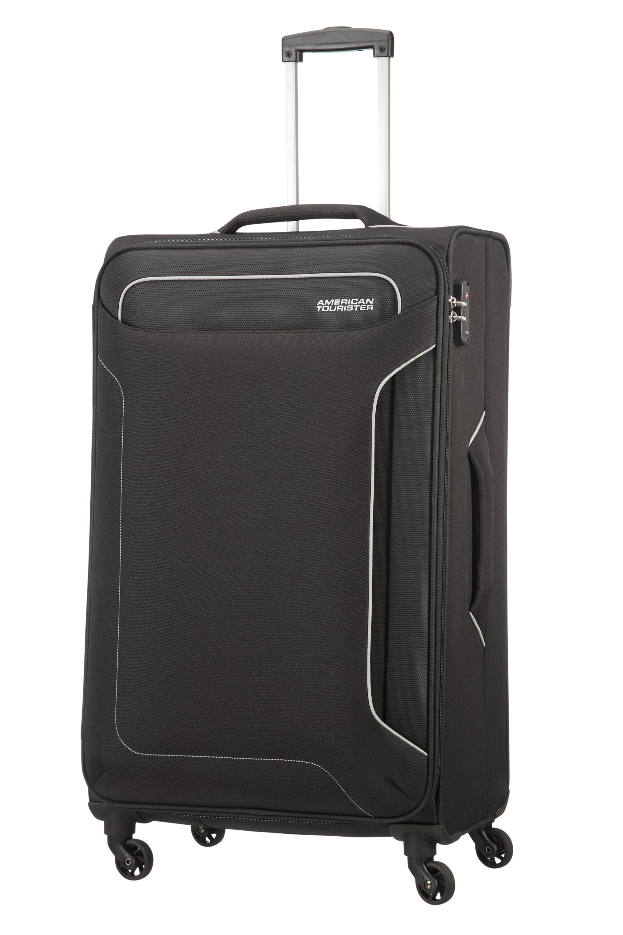 Holiday heat valise 4 roues taille l AMERICAN TOURISTER Noir