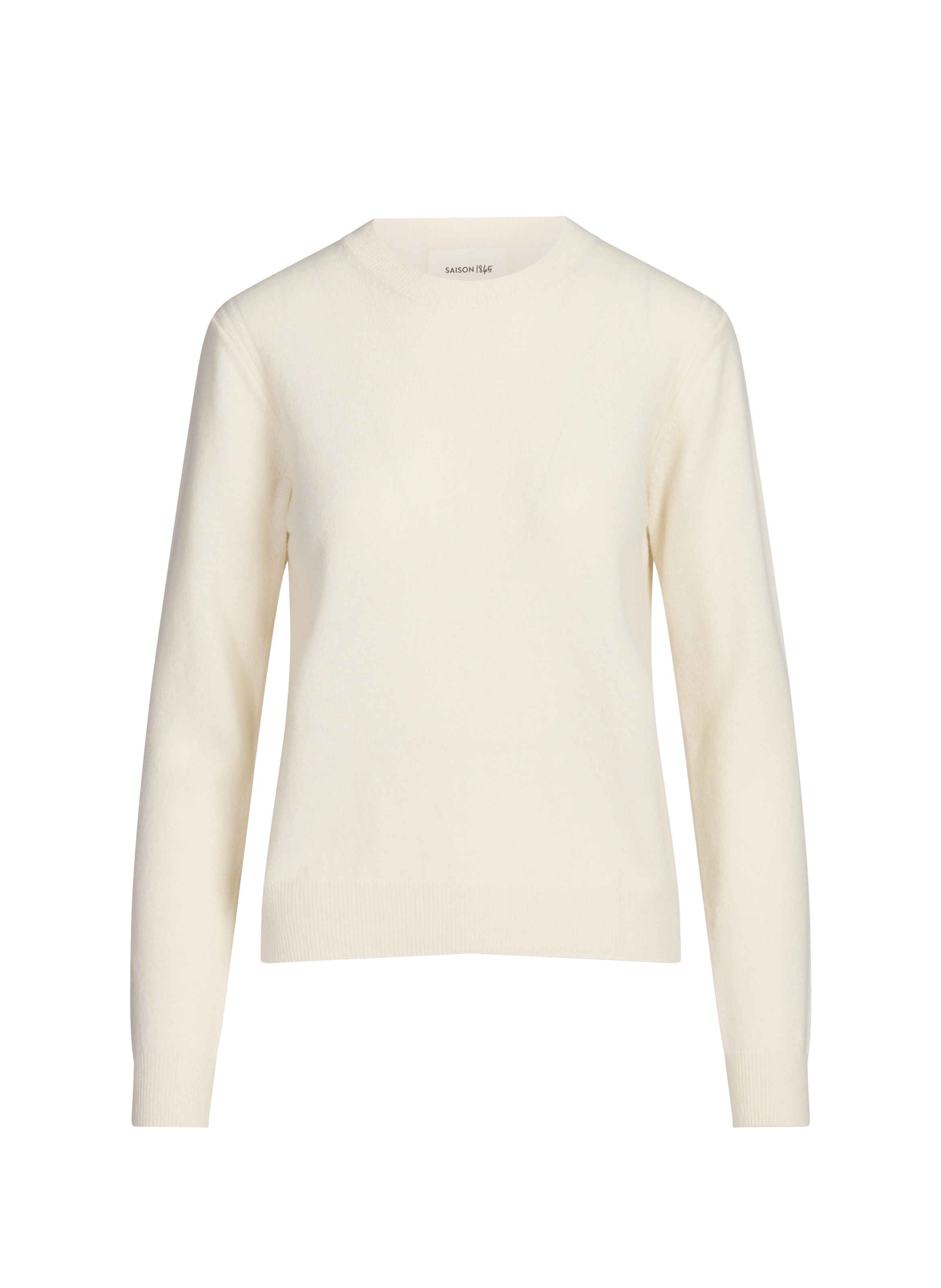 Straight cashmere sweater SAISON 1865 Beige