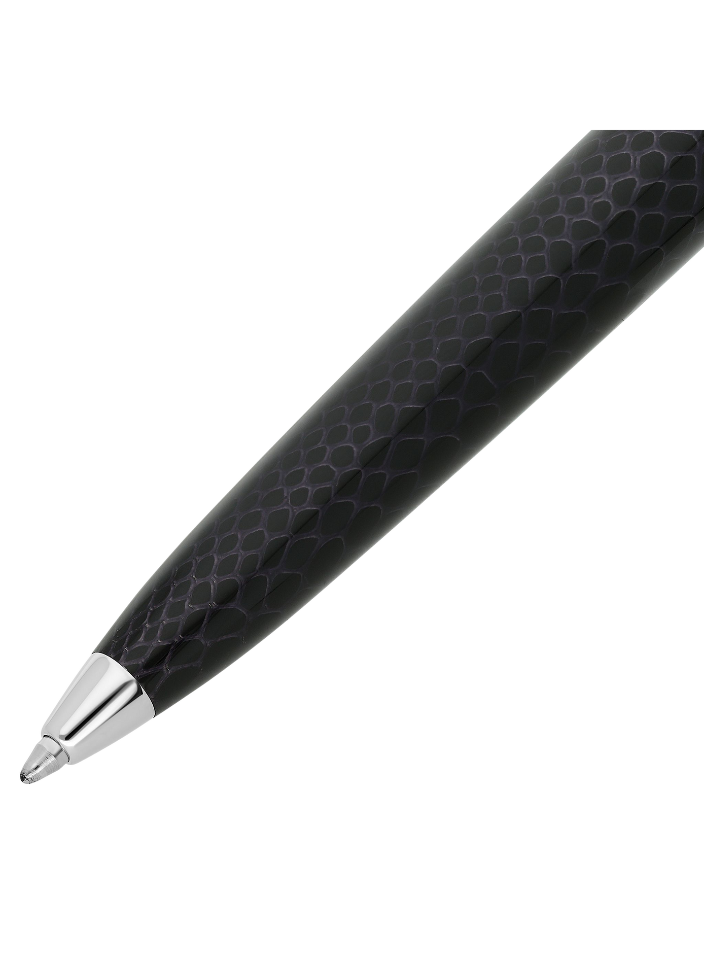 Large Ballpoint Pen Snake Line D Eternity S.T. DUPONT Black