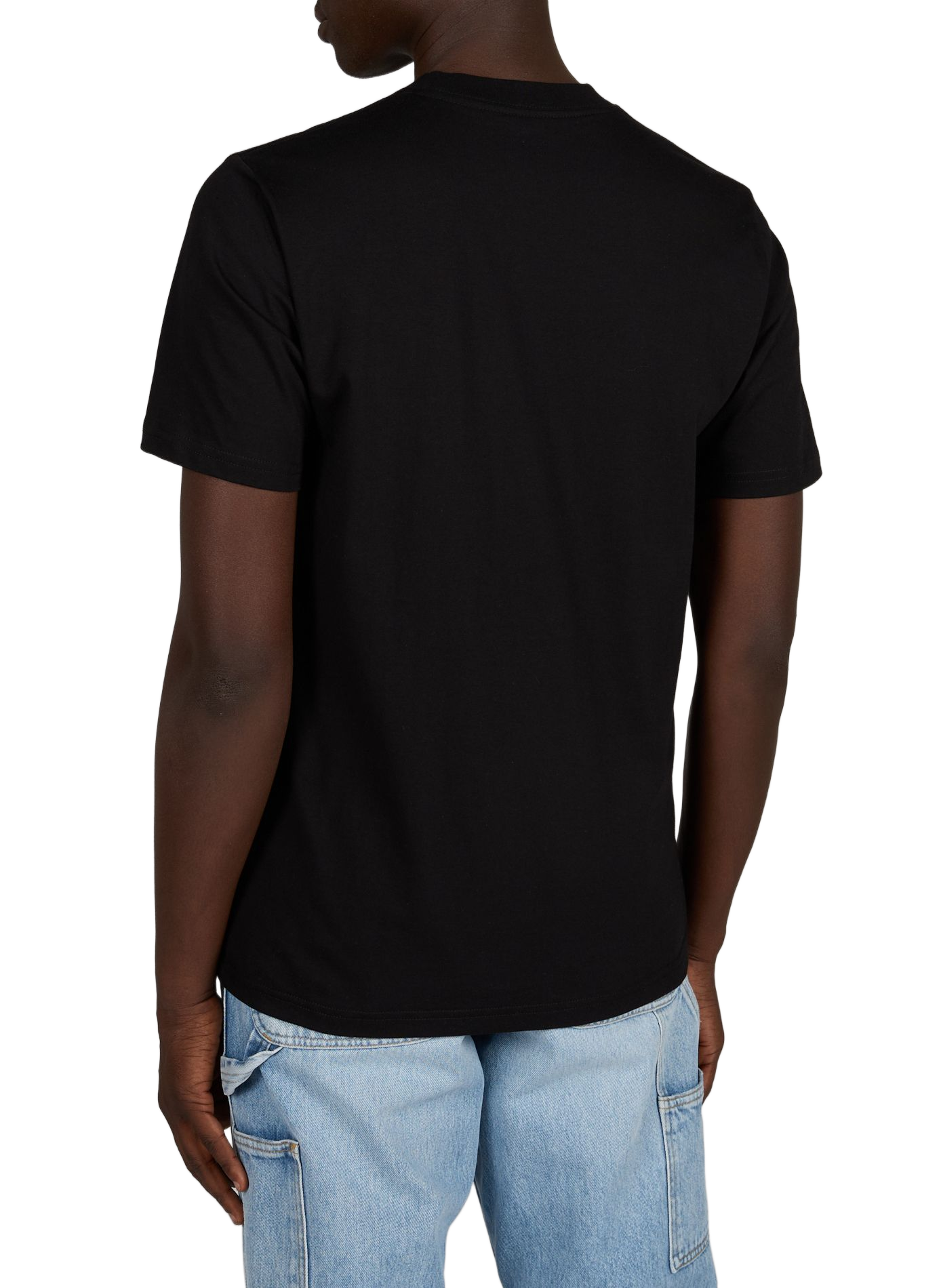 Straight printed cotton T-shirt CARHARTT WIP Black