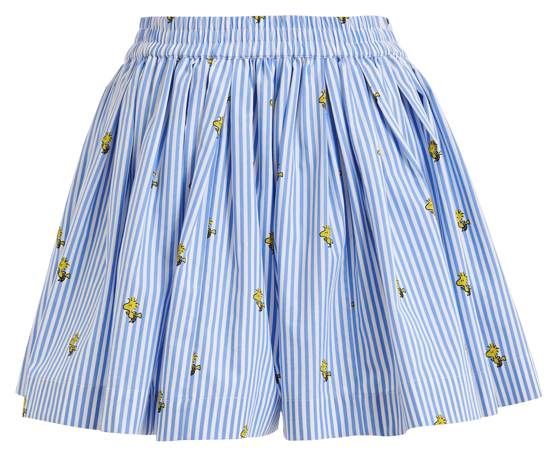 Short imprimé en coton jinus ESSENTIEL ANTWERP Bleu