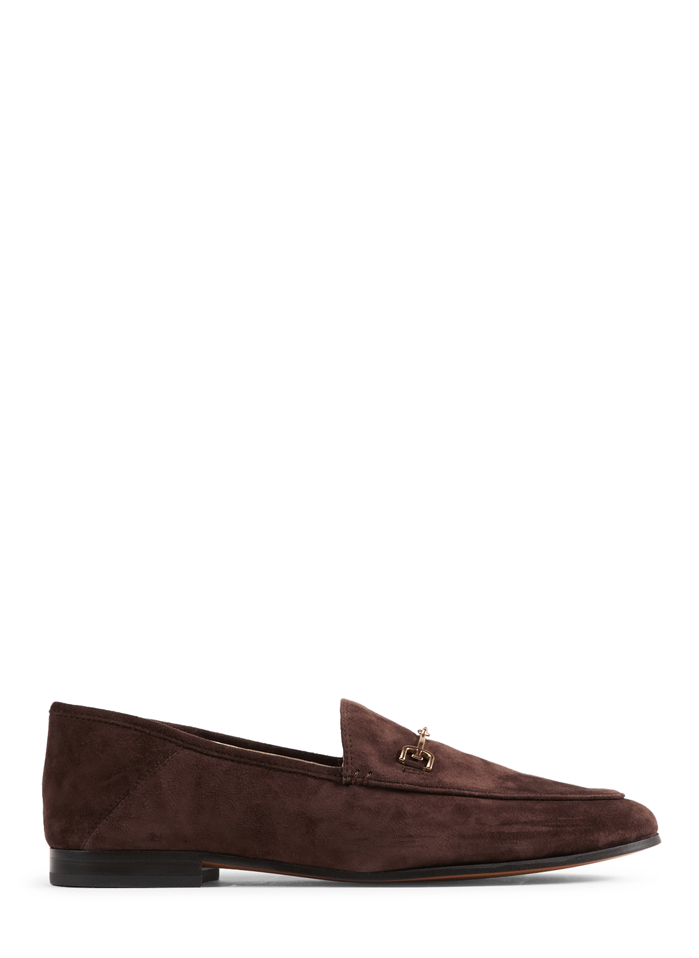 Loraine suede leather loafers SAM EDELMAN Brown