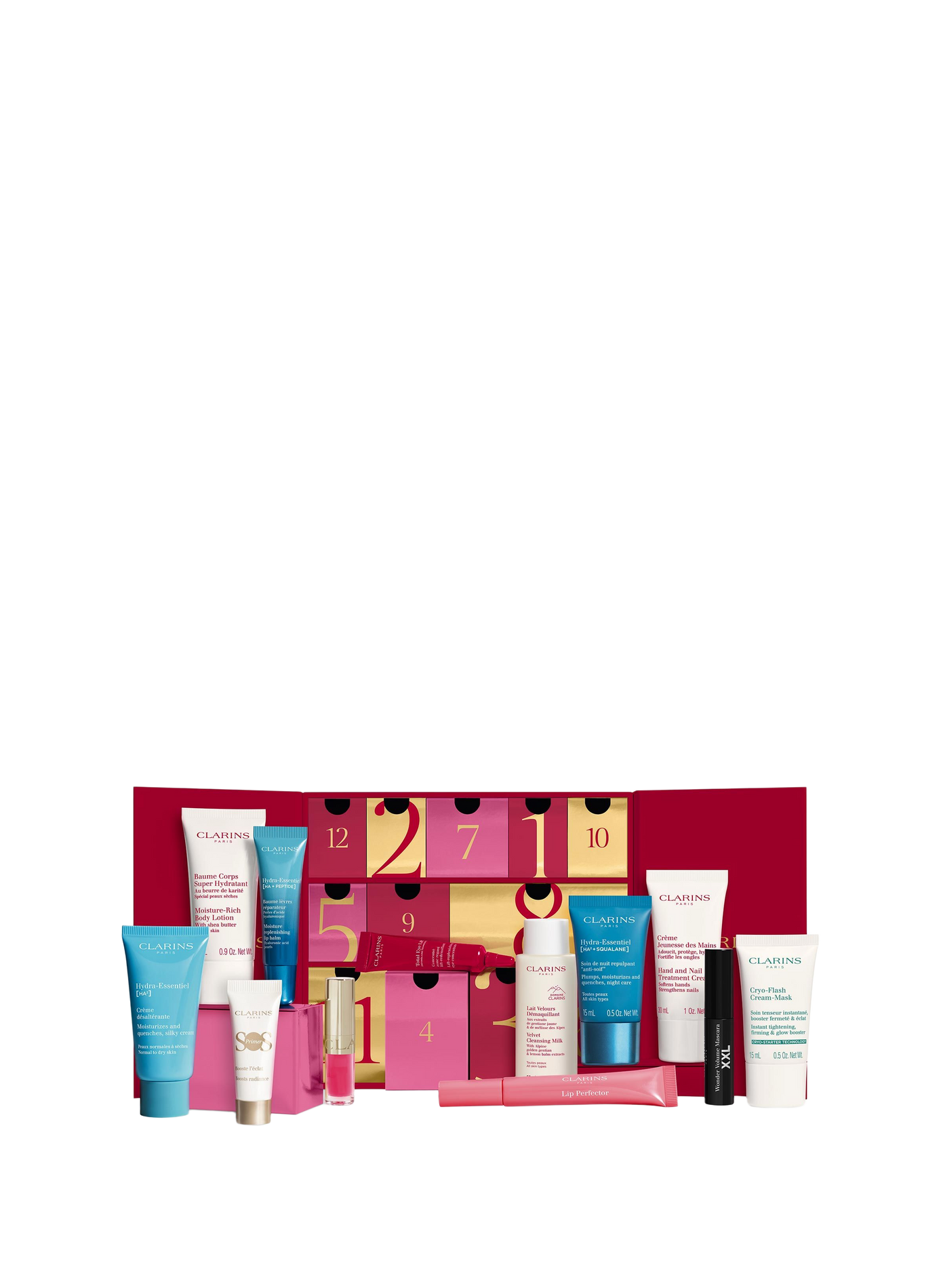 Kalender mit 24 Fächern CLARINS No color