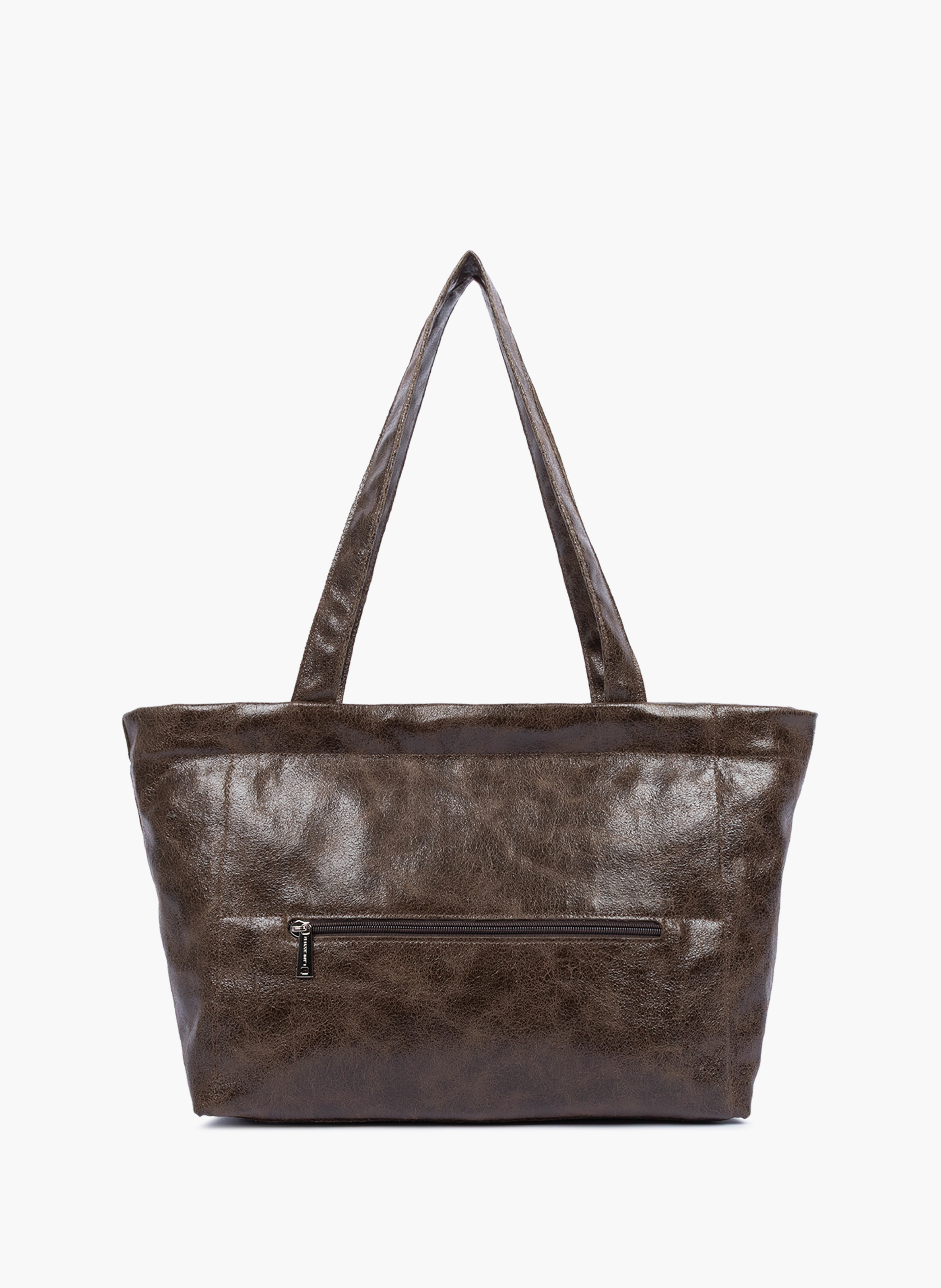 Sac cabas épaule - rétro kba LANCASTER Marron