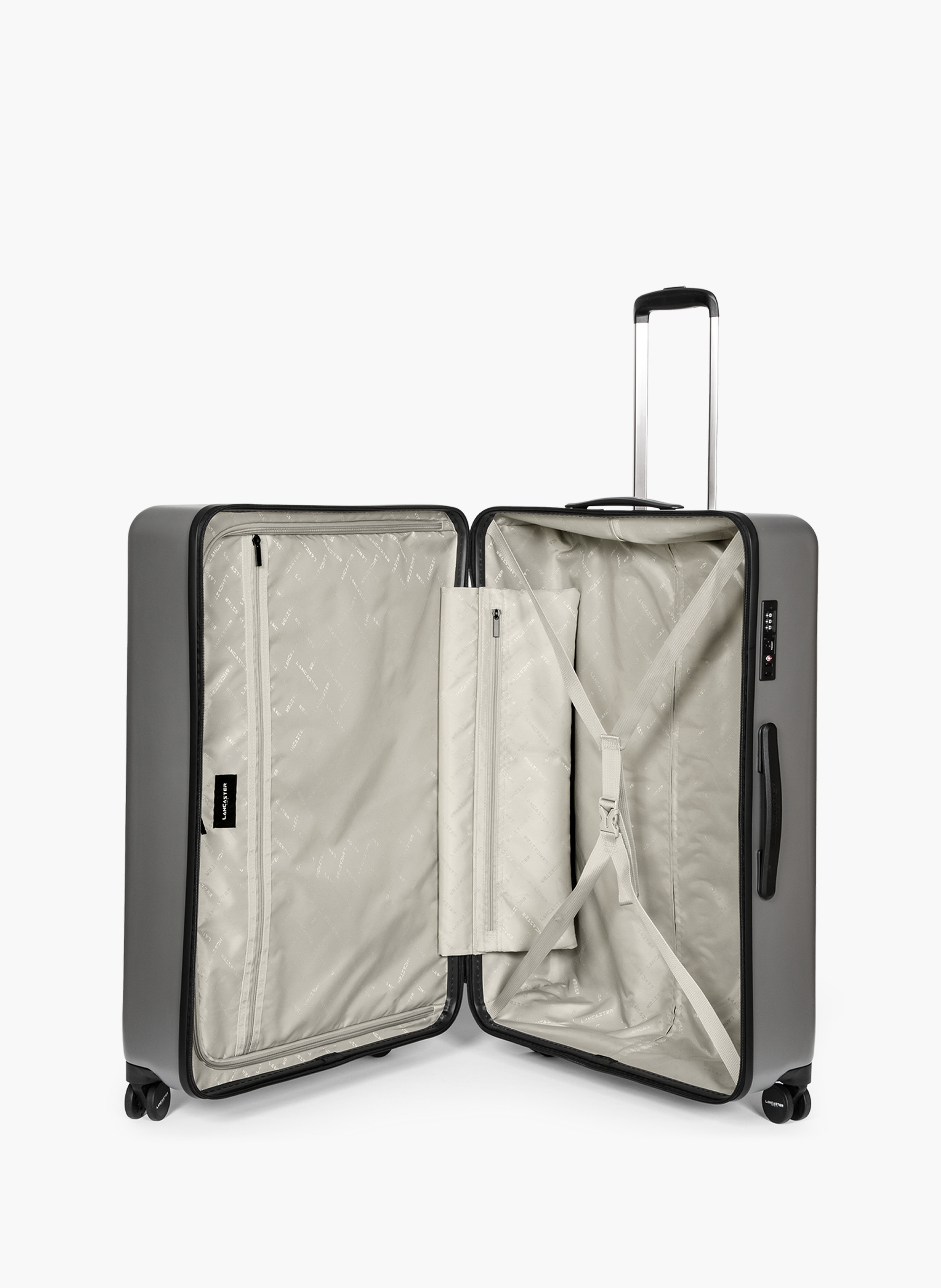 Valise cdg soute l - bagages LANCASTER Gris