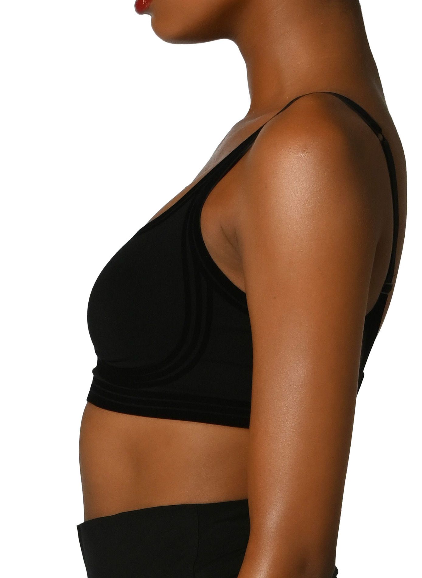 Brassière en coton mélangé WOLFORD Black