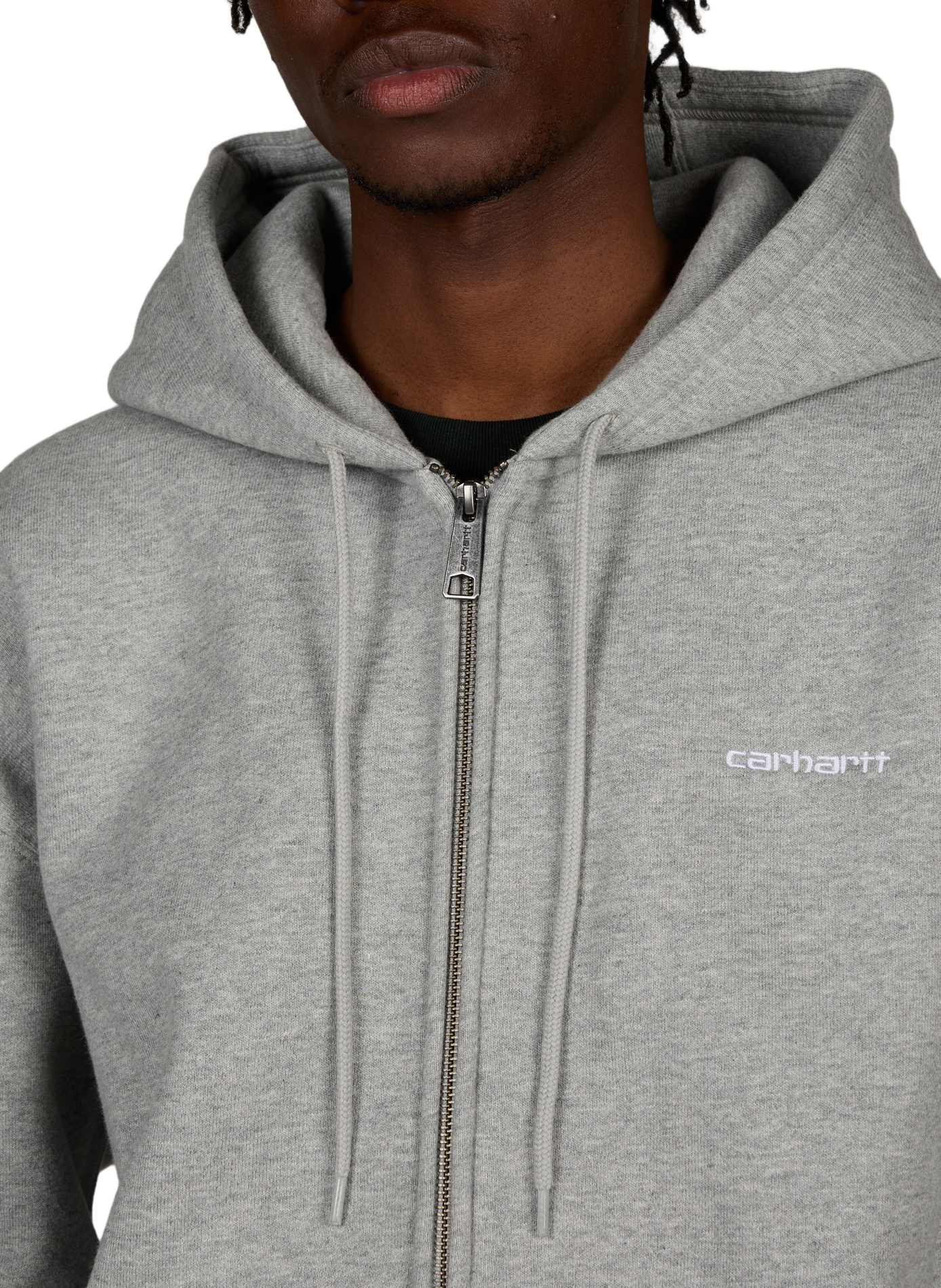 Oversized zip-up hoodie CARHARTT WIP Grey