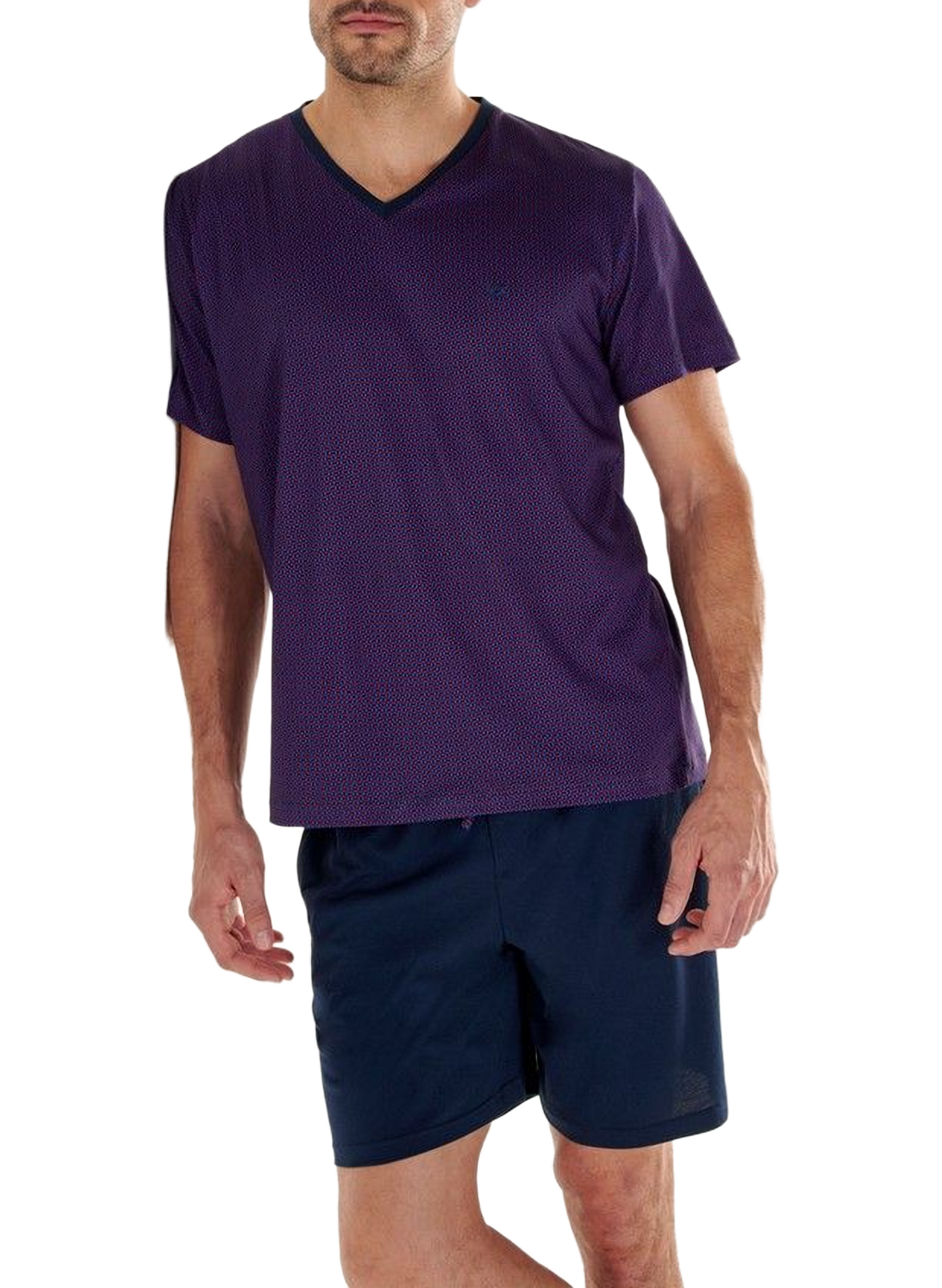 Cotton-blend pyjama set HOM Multicolour