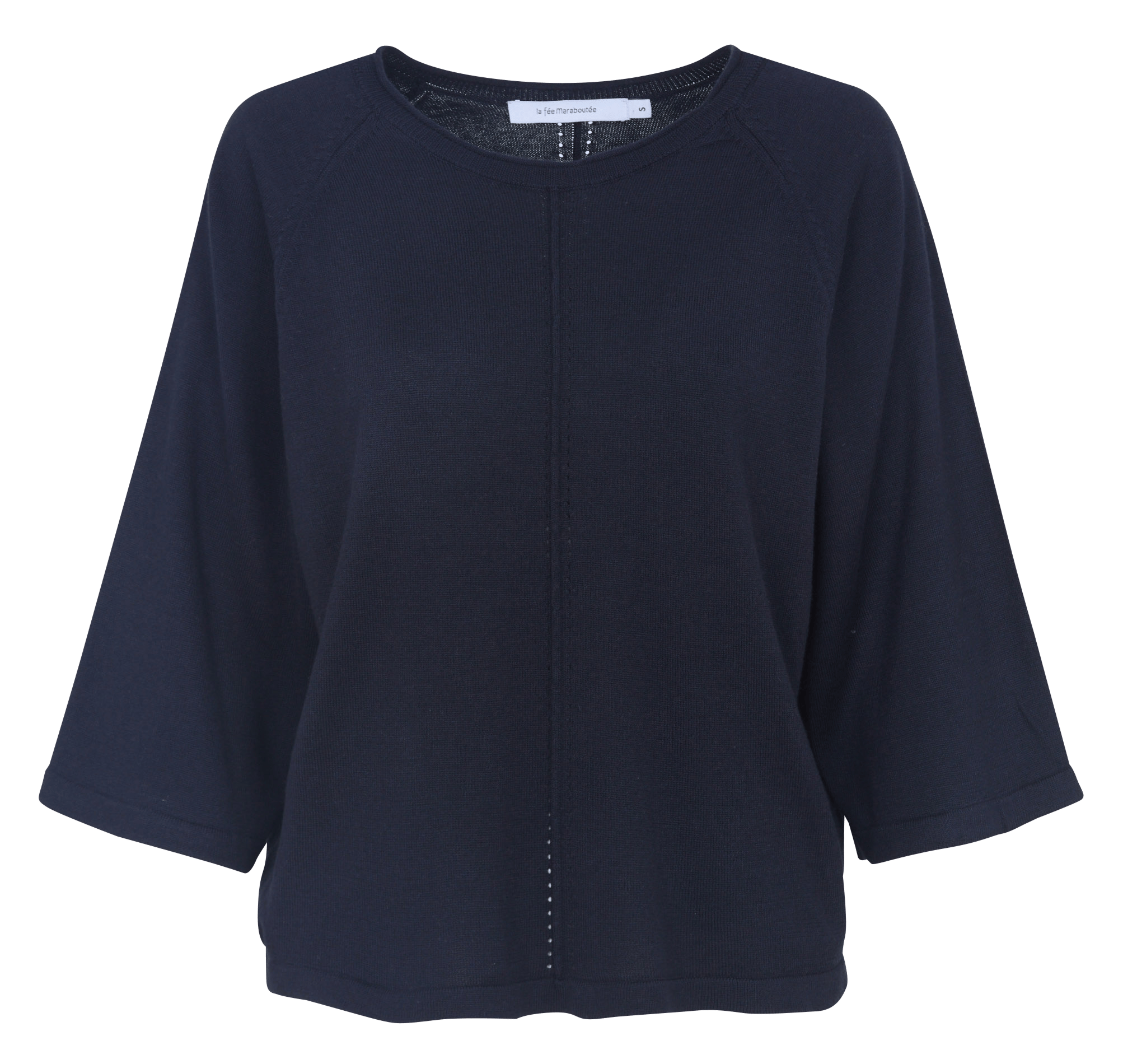 Oversized trui van fijn breisel LA FEE MARABOUTEE Blauw