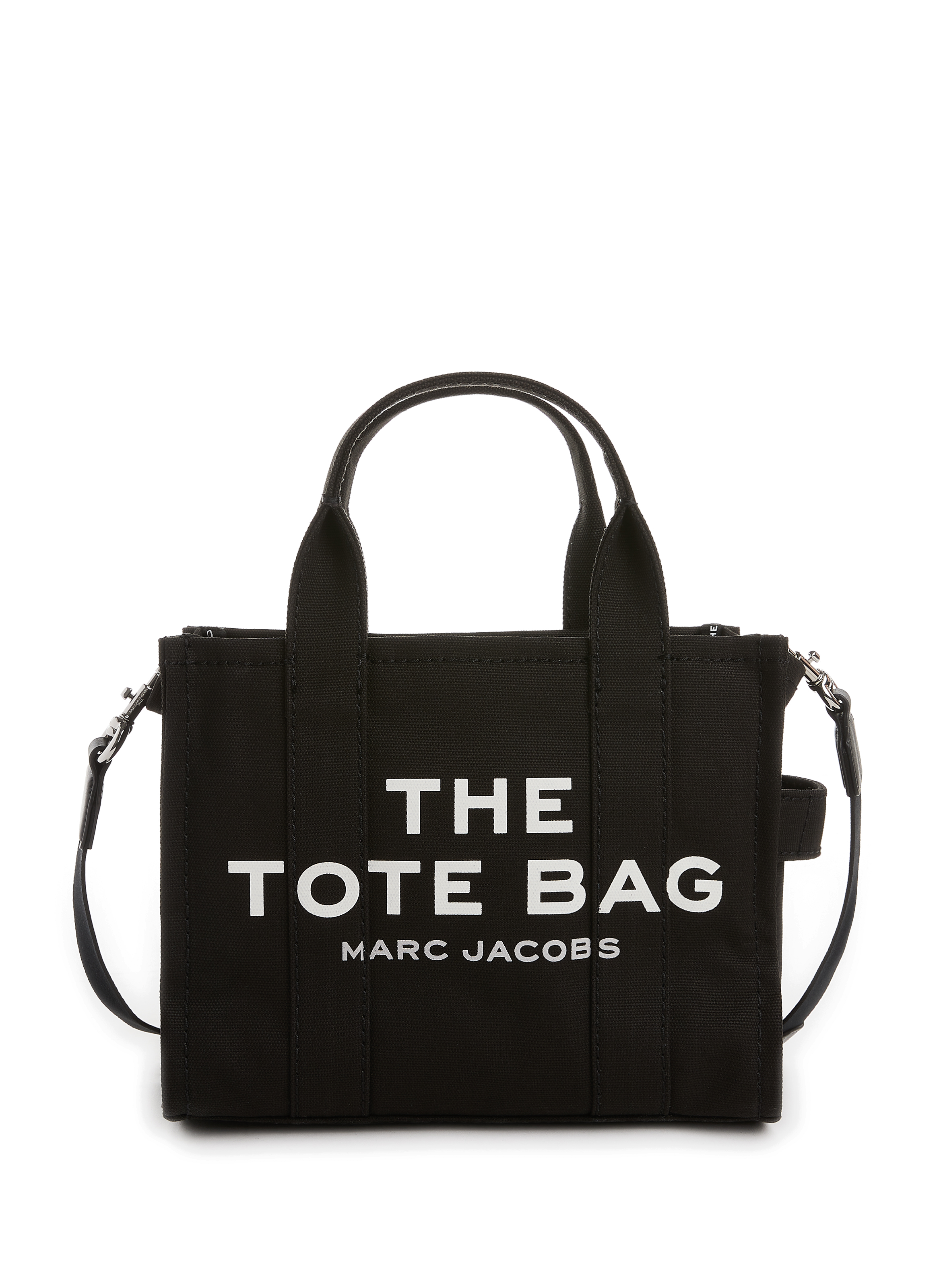 MARC JACOBS The Tote mini canvas tote bag Black