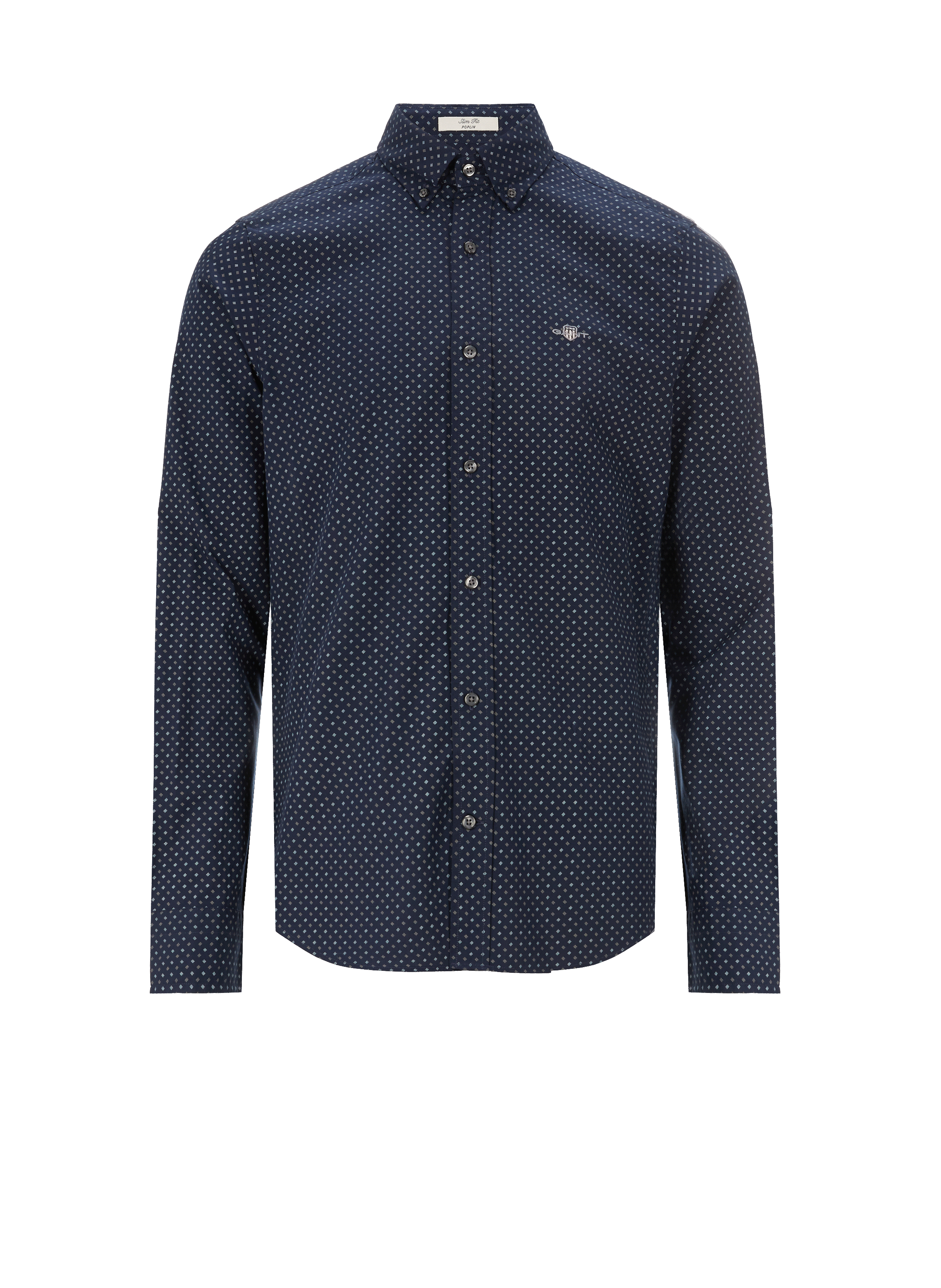 Chemise à motif en coton