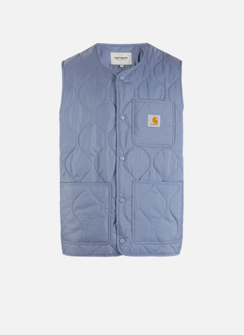 Quilted sleeveless jacket BlueCARHARTT WIP 