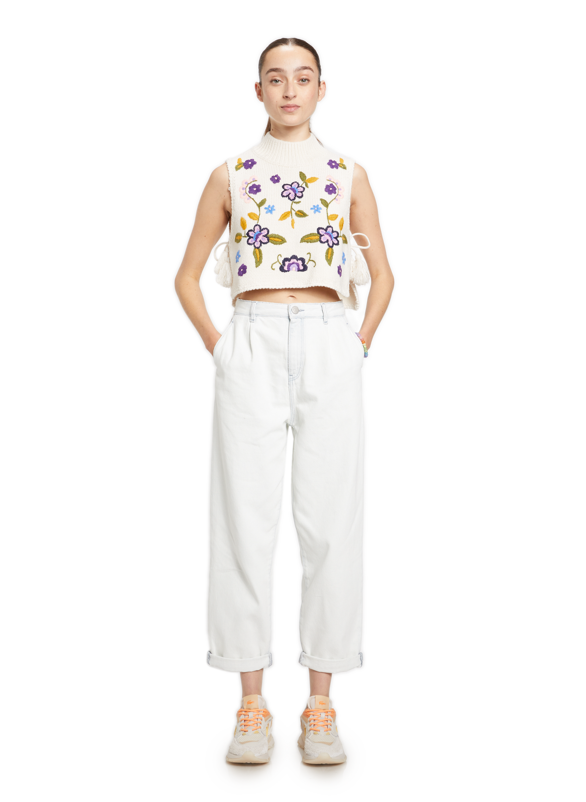 Plastron Soan LOUISE MISHA Blanc