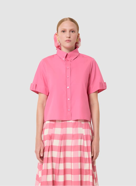 Chemise droite uni - charles Rose by TARA JARMON TARA JARMON Chemise droite uni - charles Rose