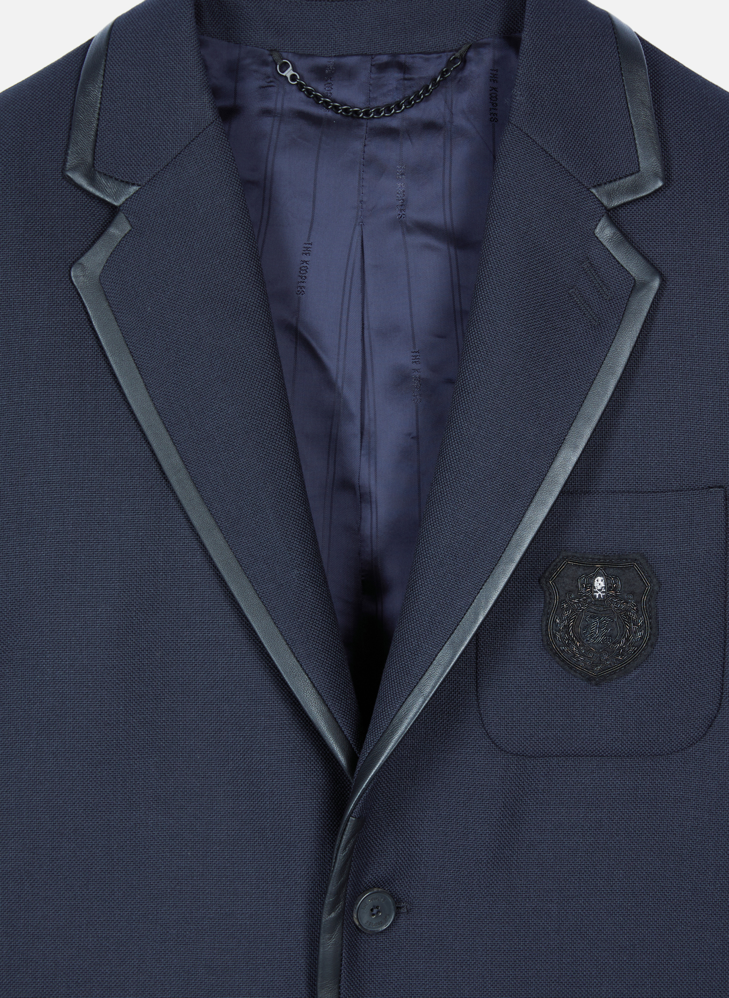 Veste en laine mélangée THE KOOPLES Bleu