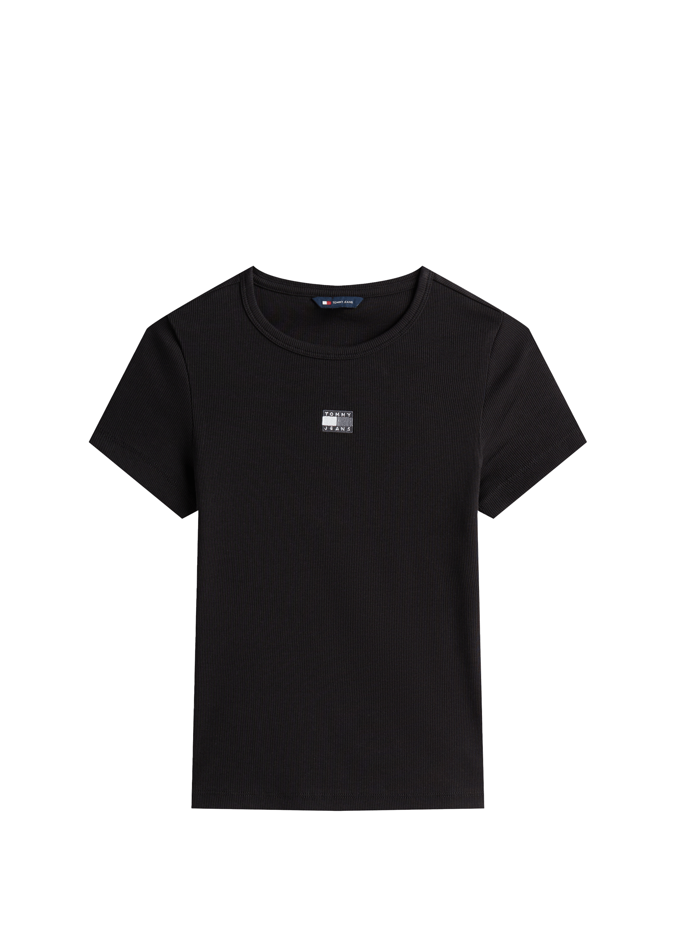 T-shirt à logo en coton  Noir