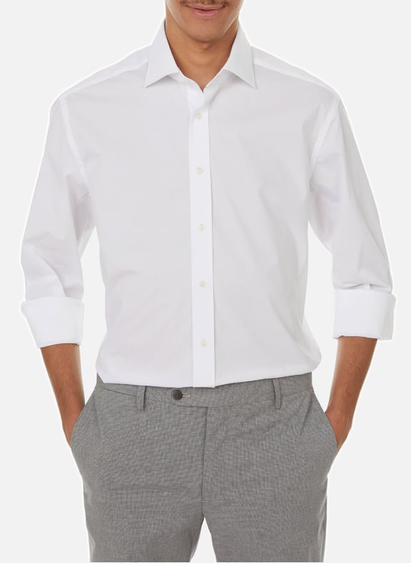 Cotton shirt White by HACKETT HACKETT Cotton shirt White
