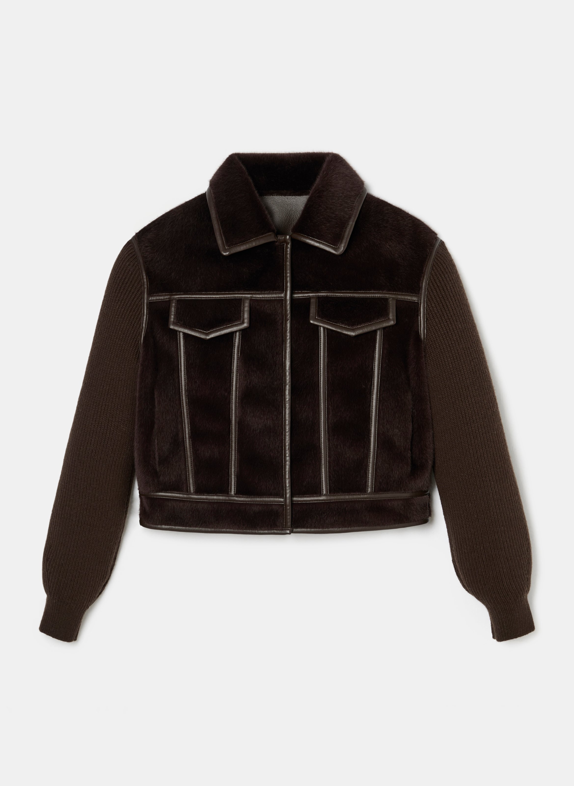 Manteau  majda ZAPA Marron