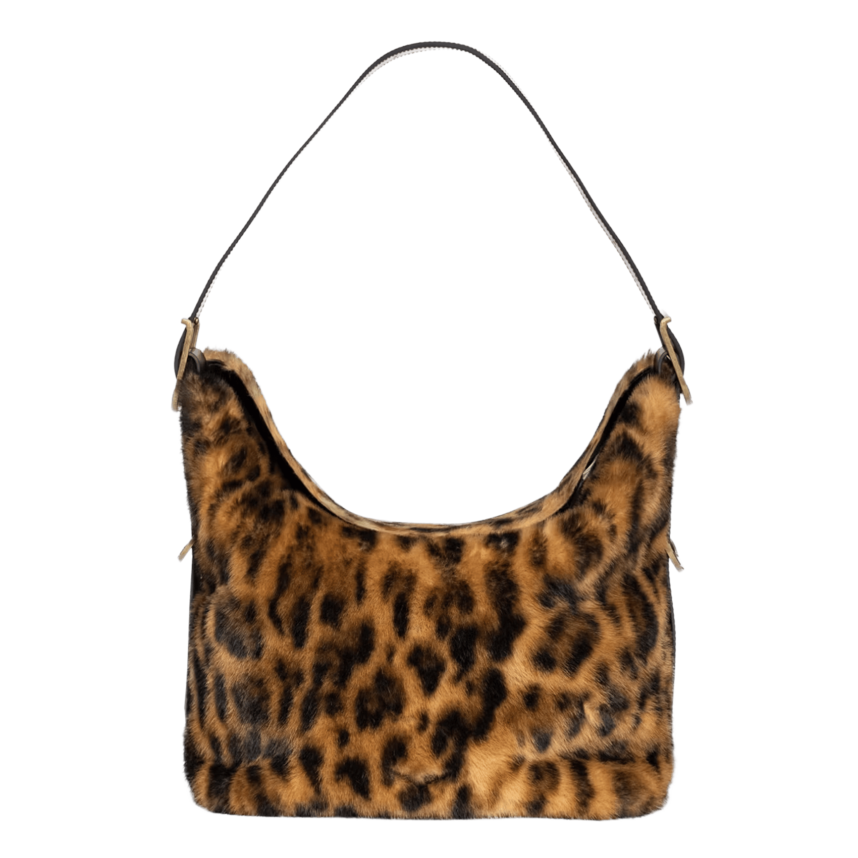 Sac bandoulière léopard jane ZADIG&VOLTAIRE Marron