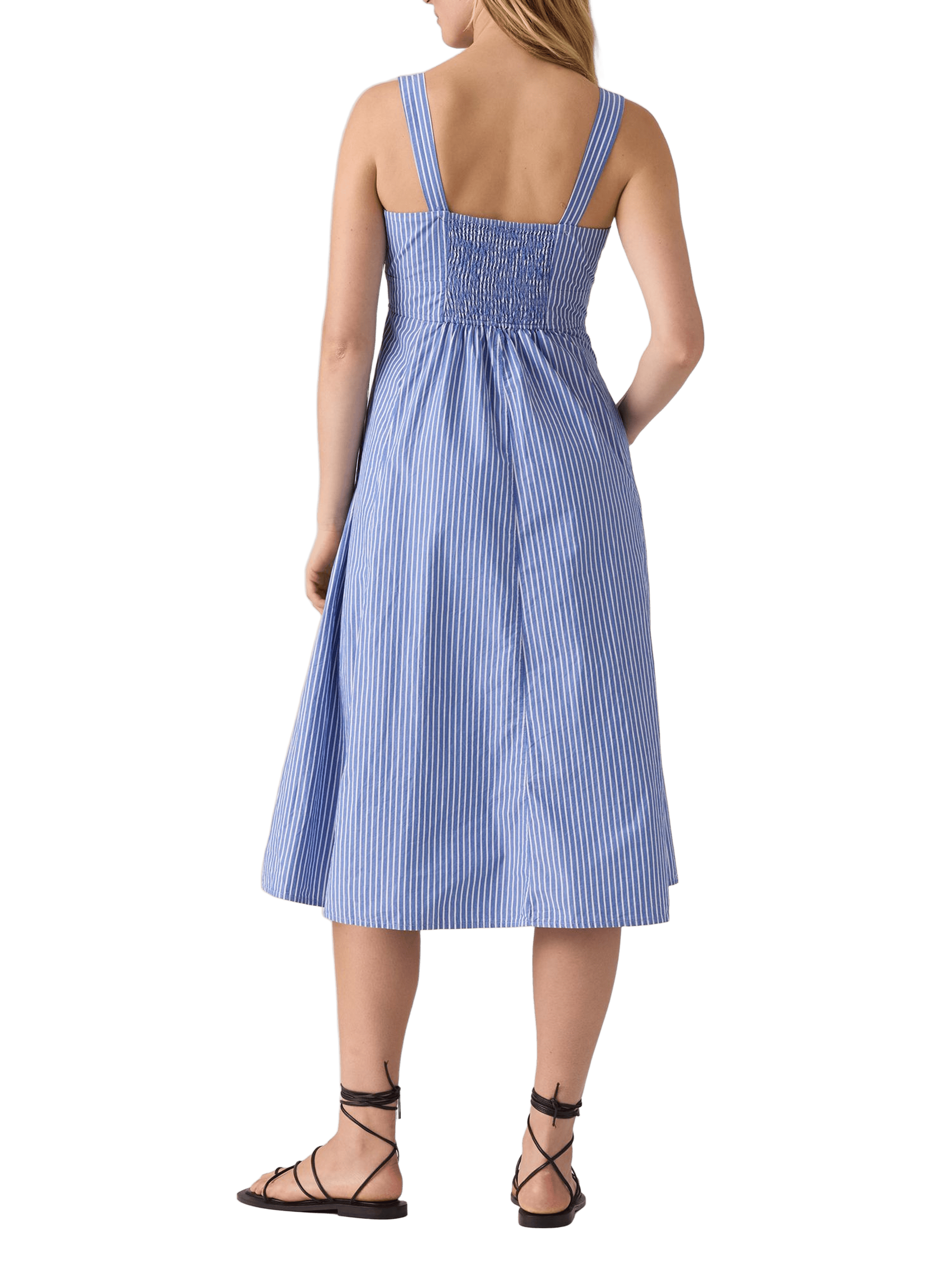 Robe trapèze à rayures LEVI'S Bleu