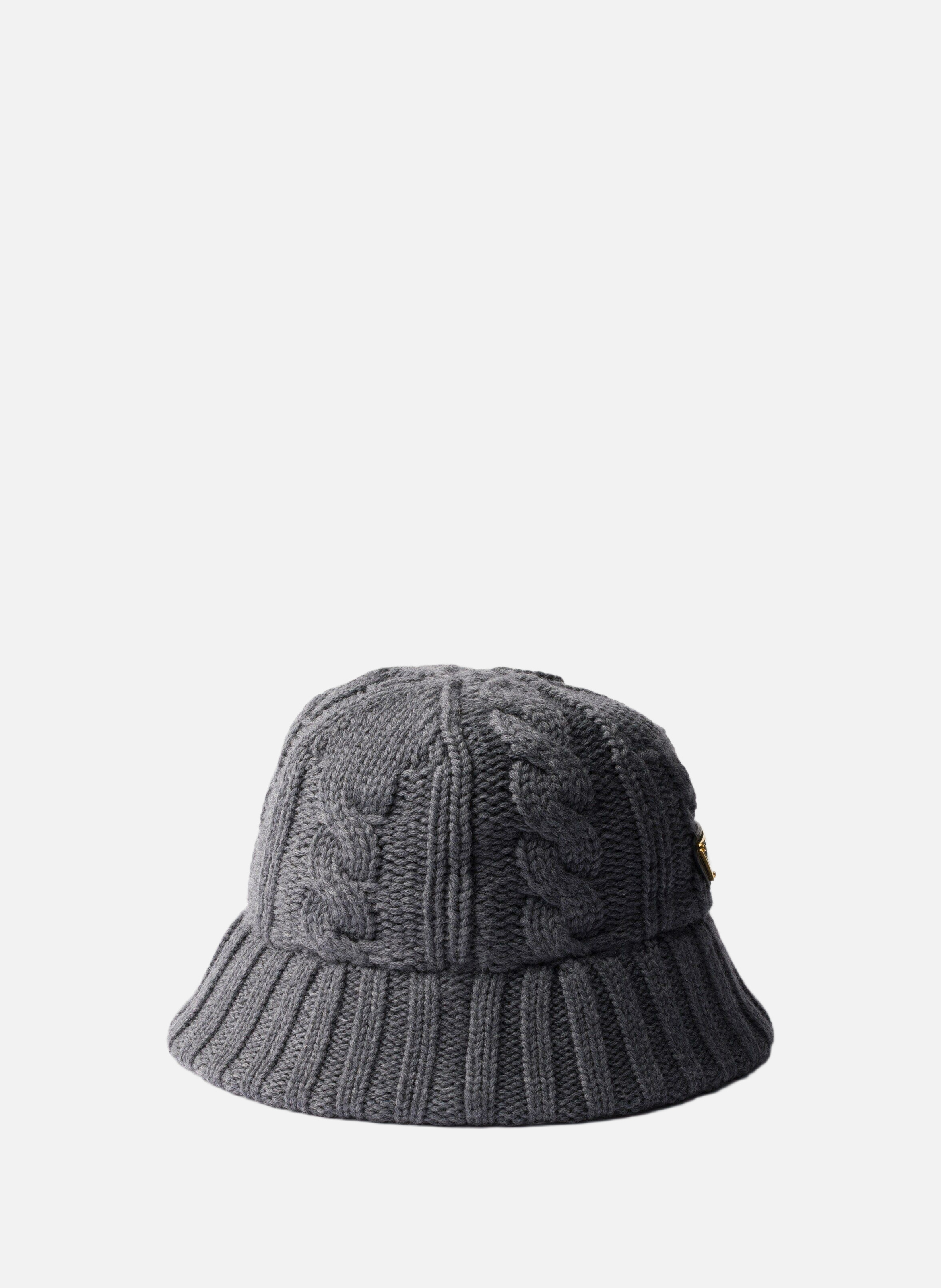 Bob en laine PRADA Gris