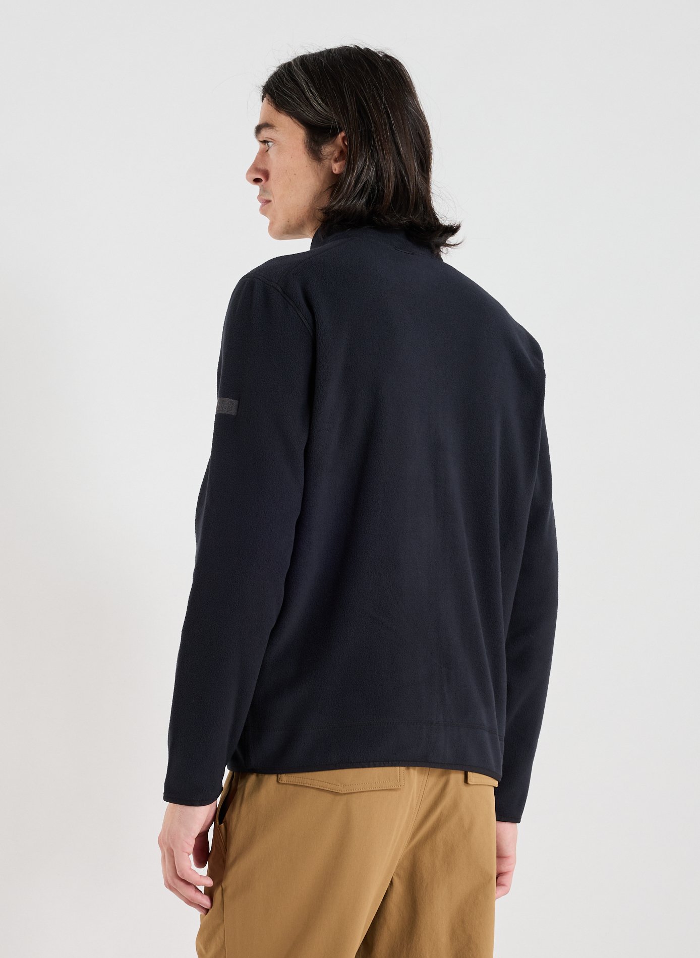 Veste polaire à col montant AIGLE Noir