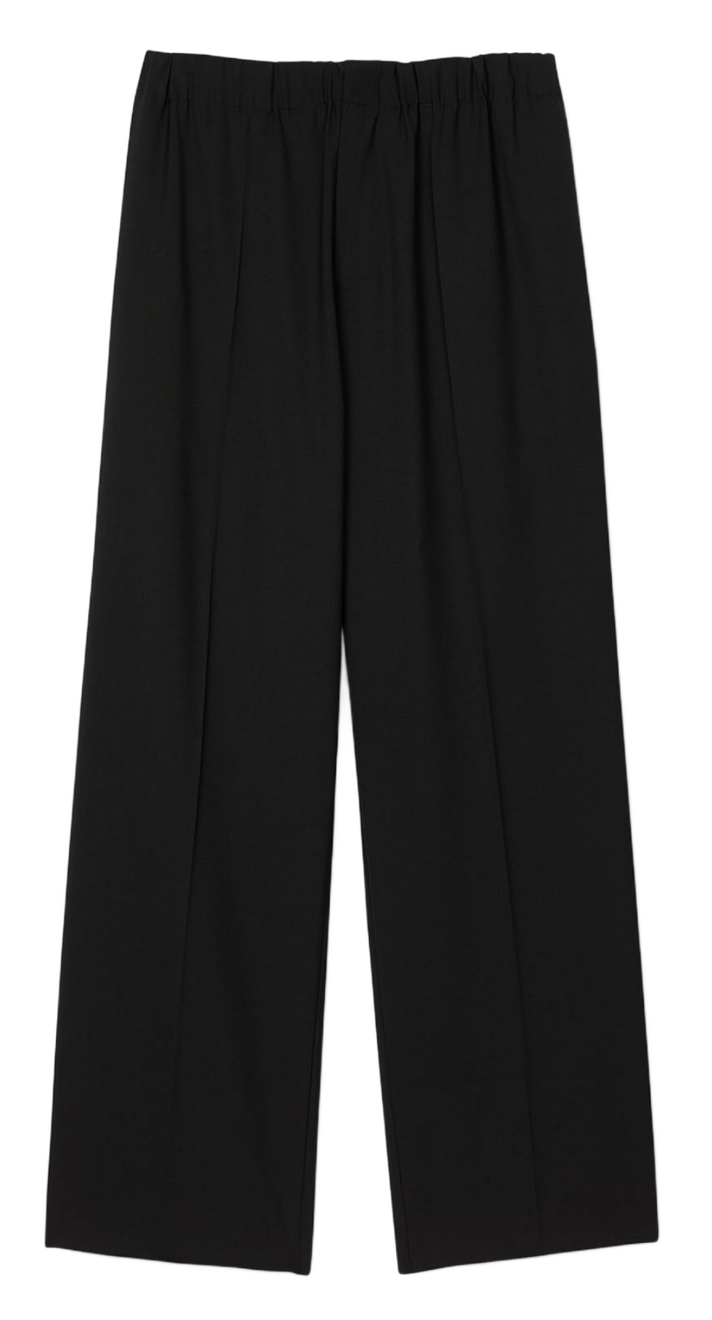 Pantalon droit en laine mélangée SANDRO Noir