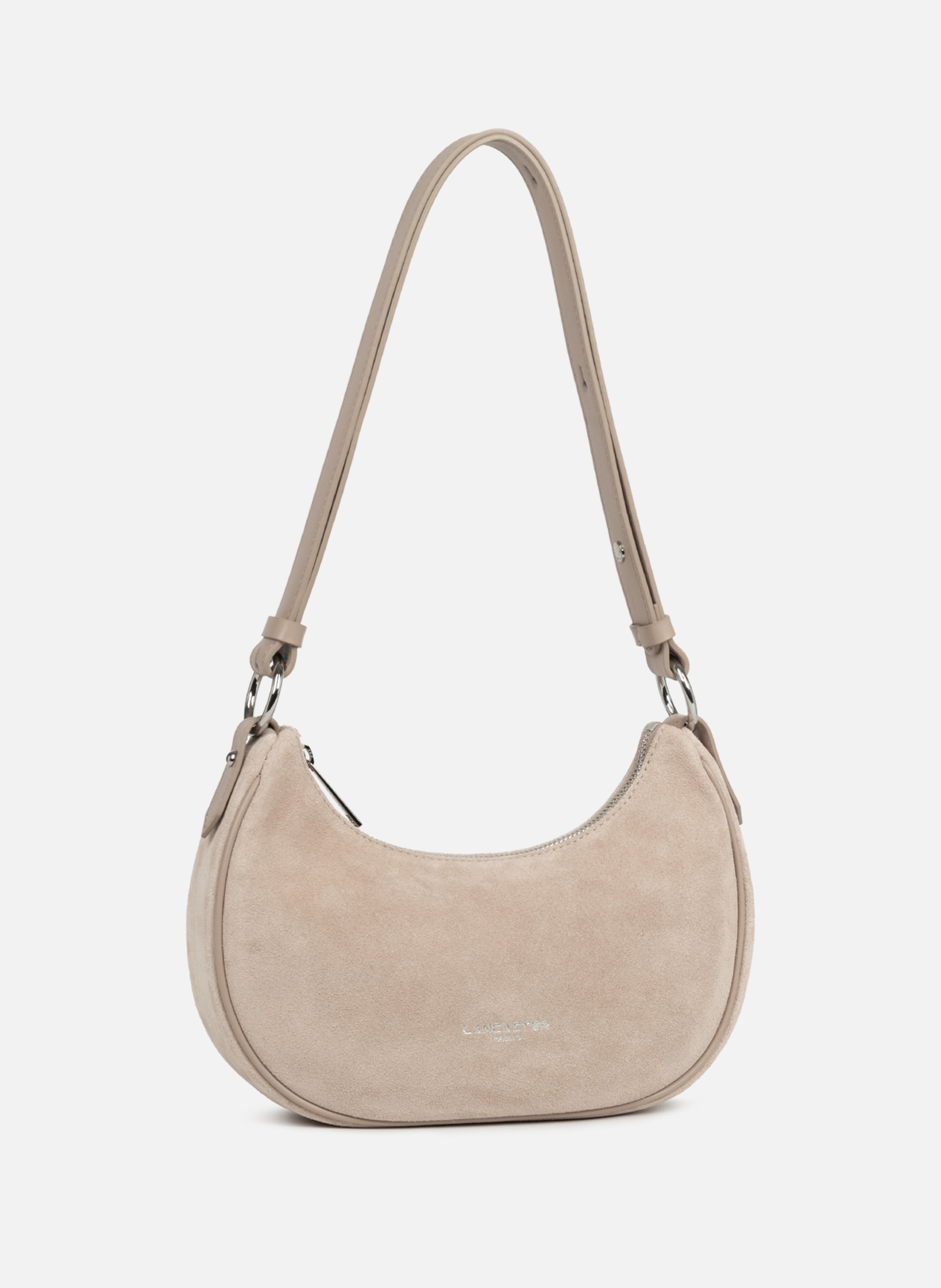 Small shoulder bag - Suède LANCASTER Beige