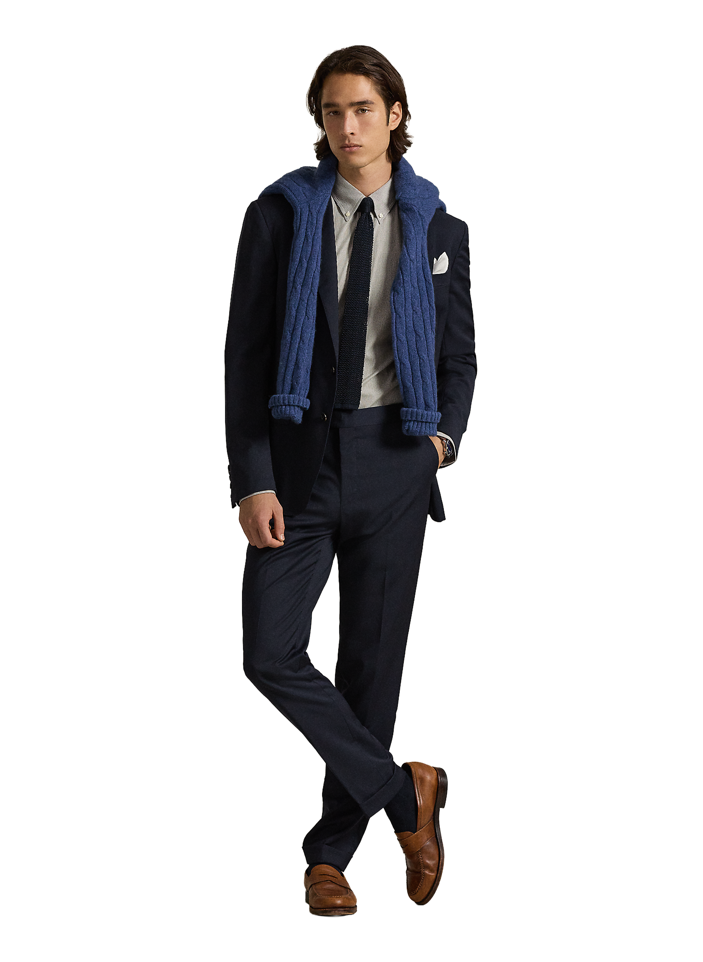 Chemise rayée en coton POLO RALPH LAUREN Multicolore