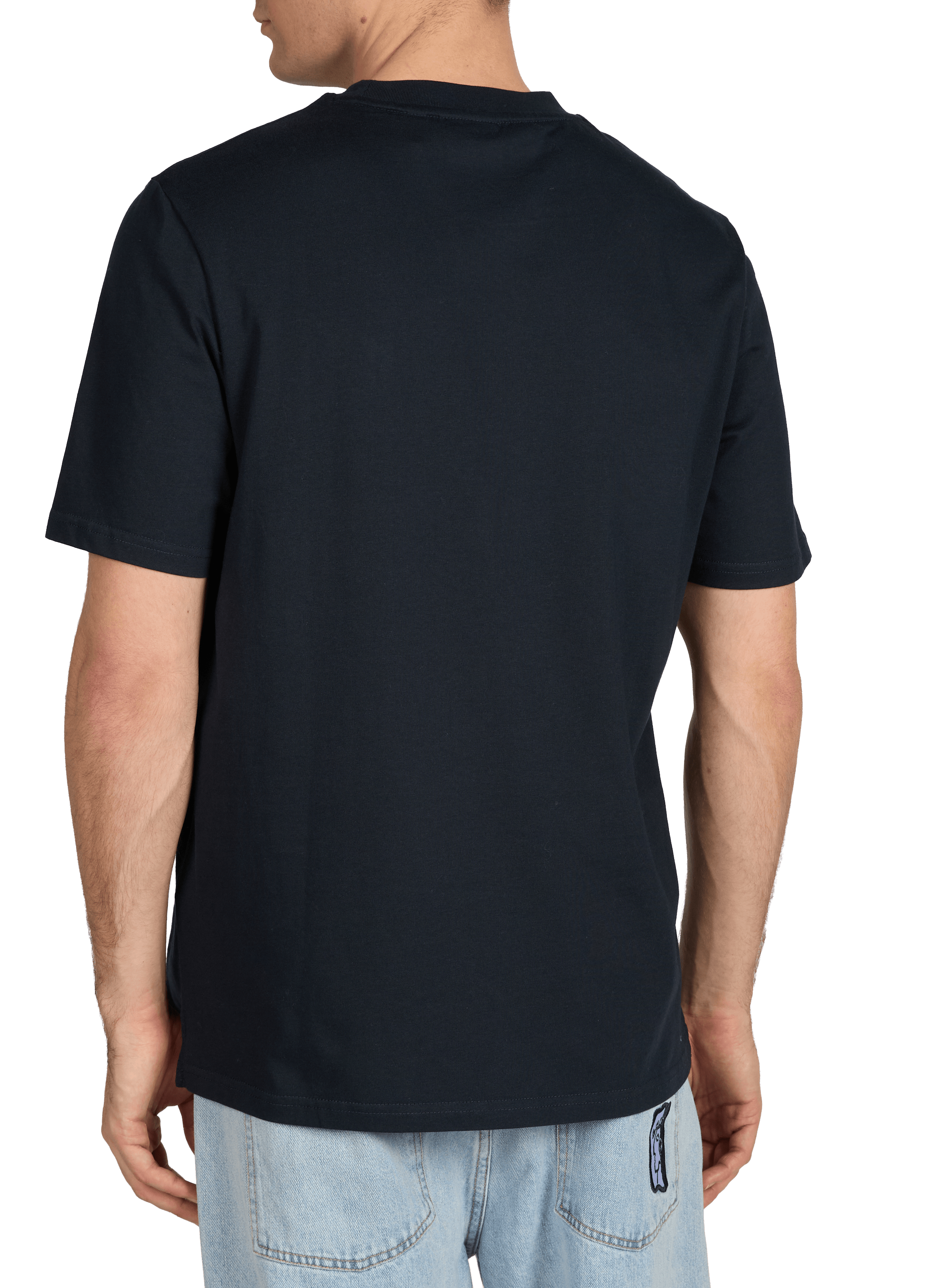 T-shirt en coton LYLE & SCOTT Bleu