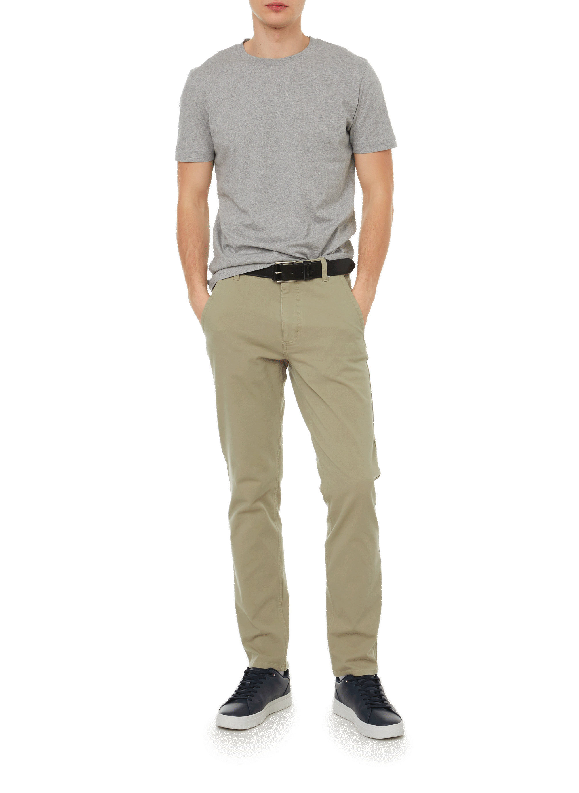 Round-neck T-shirt SAISON 1865 Grey